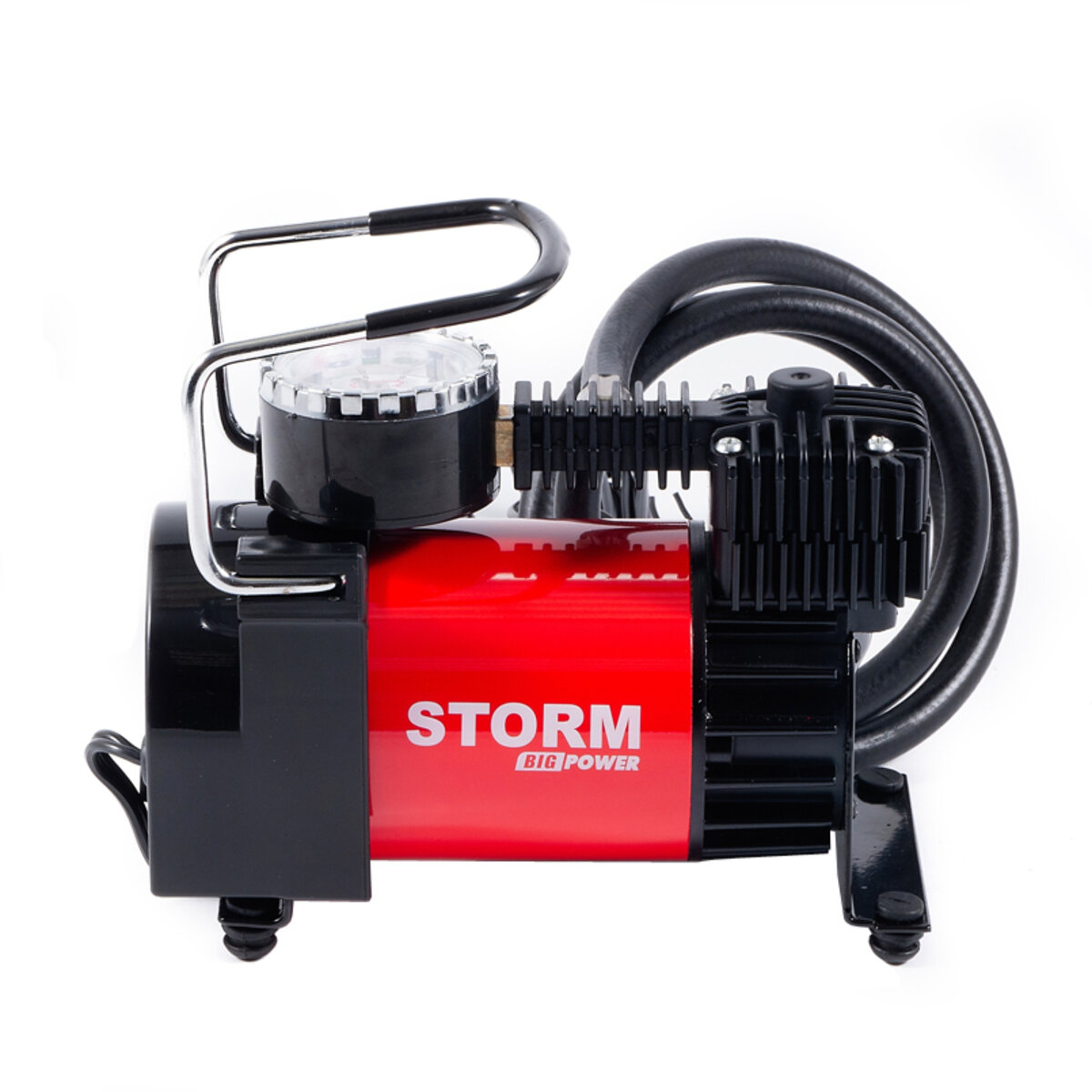 Компресор автомобільний Storm Big Power Autostop 10 Атм 37 л/хв 170 Вт (20320) дивитися фото №7