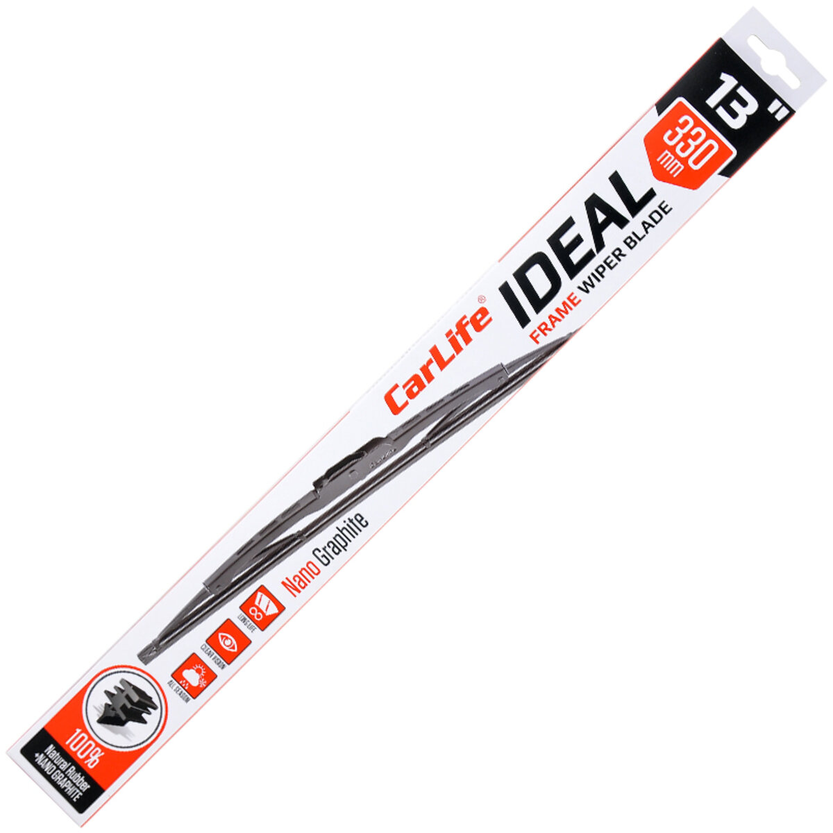 Каркасна щітка CarLife IDEAL 13/330мм (I33) дивитися фото №1