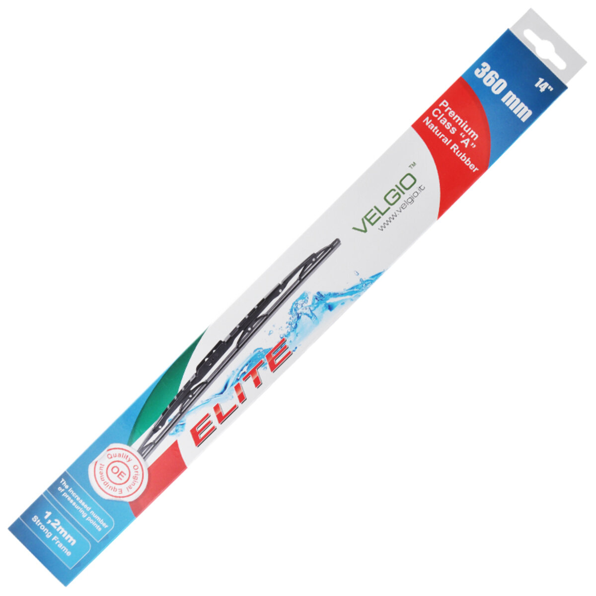 Каркасна щітка Velgio ELITE 14/360мм (EL36) дивитися фото №1