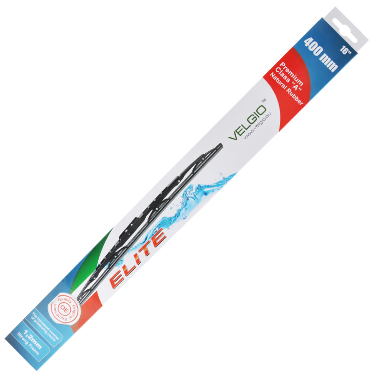 Каркасна щітка Velgio ELITE 16/400мм (EL40) дивитися фото №1