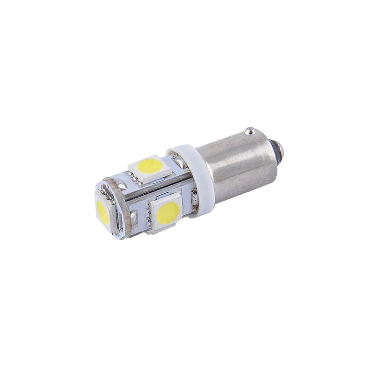 LED автолампа Solar 24V T8.5 BA9s 5SMD white, 2шт (SL2531) дивитися фото №3
