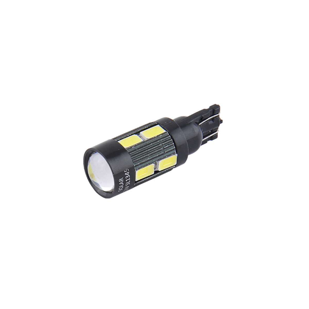 LED автолампа Solar 12V T10 W2.1x9.5d 10SMD white, 2шт SL1345 (SL1345) смотреть фото №3