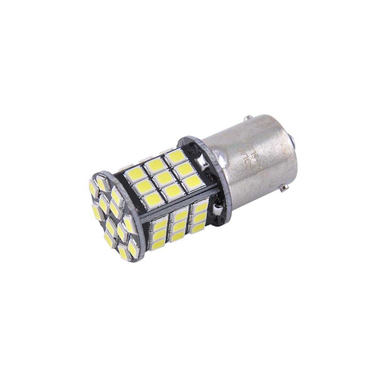 LED автолампа Solar 12V S25 BA15s 48SMD white, 2шт (SL1389) дивитися фото №3