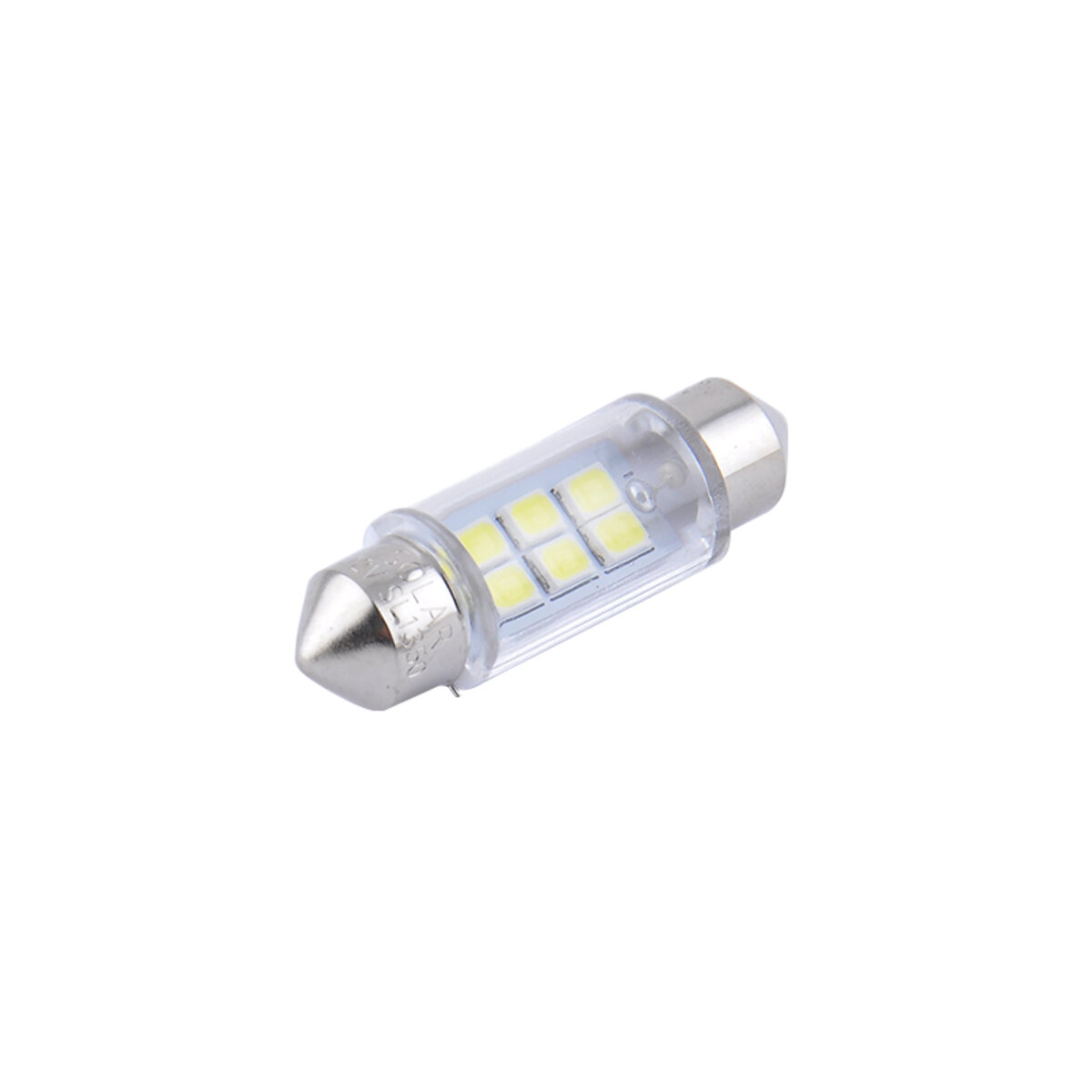 LED автолампа Solar 12V SV8.5 T11x36 6SMD white, 2шт SL1350 (SL1350) дивитися фото №3