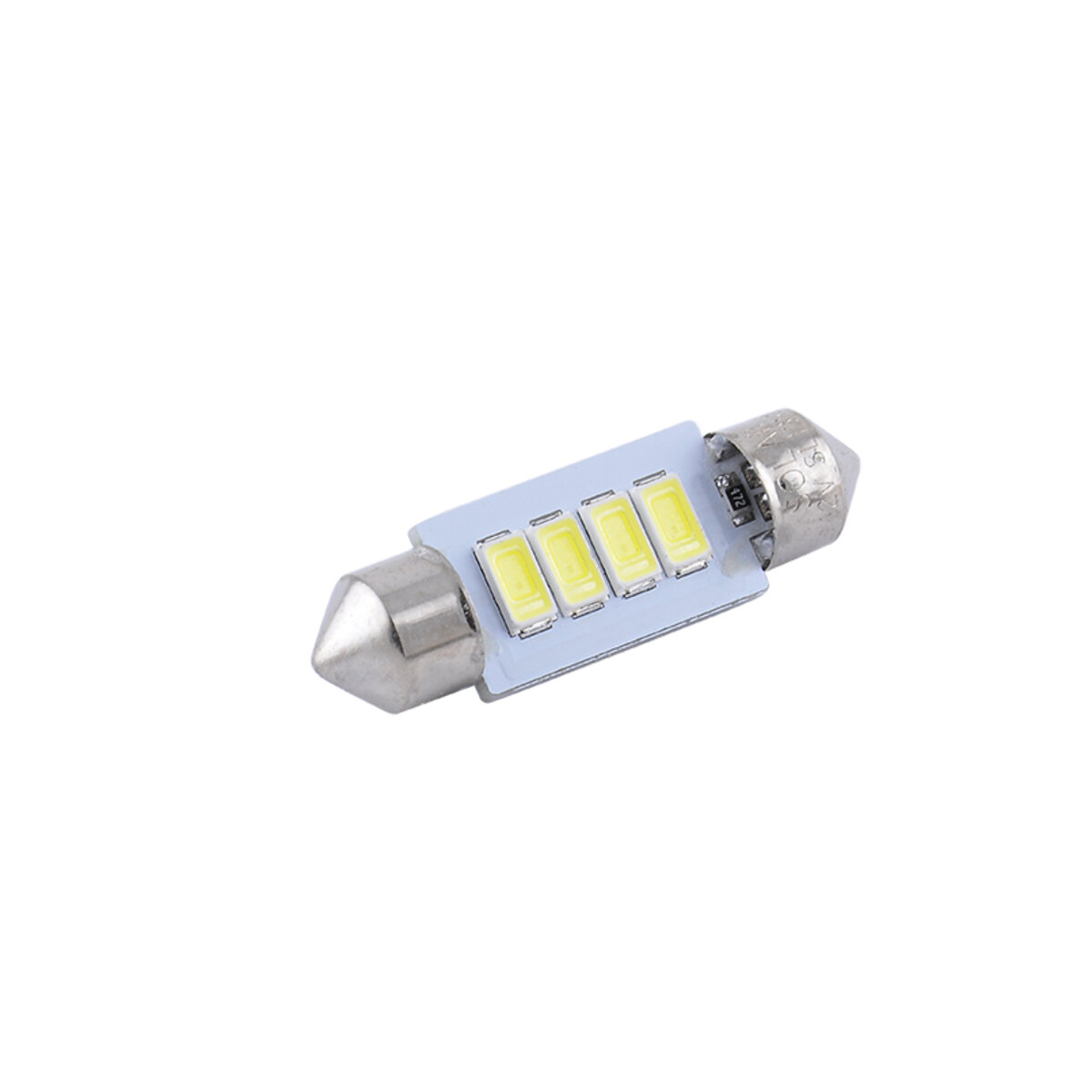 LED автолампа Solar 12V SV8.5 T11x36 4SMD white, 2шт (SL1352) дивитися фото №3