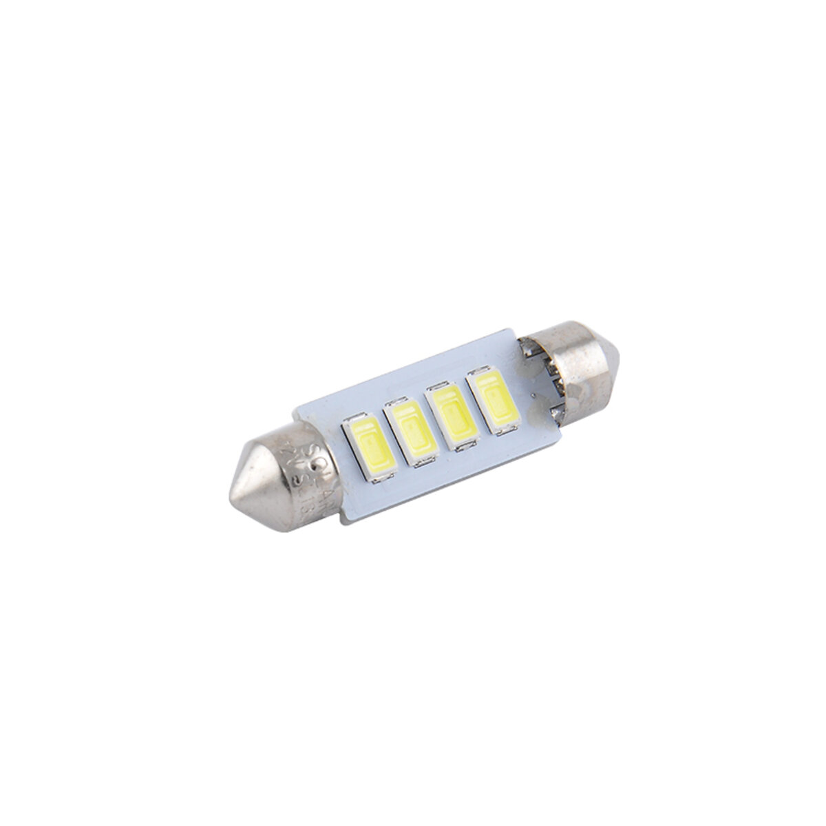 LED автолампа Solar 12V SV8.5 T11x39 4SMD white, 2шт (SL1353) дивитися фото №3