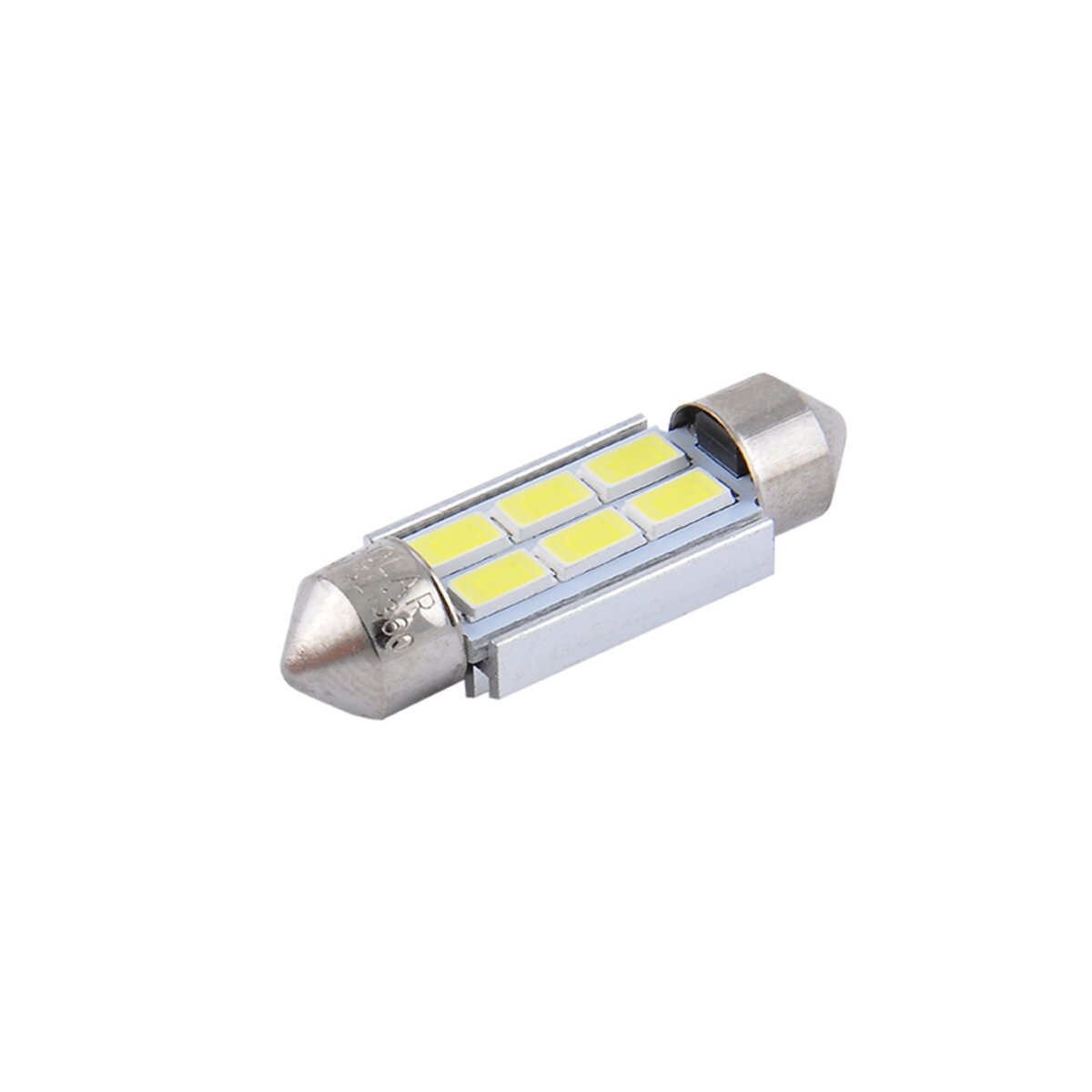 LED автолампа Solar 12V SV8.5 T11x36 6SMD white, 2шт SL1360 (SL1360) дивитися фото №3