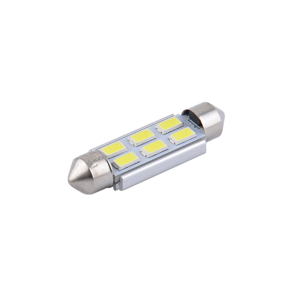 LED автолампа Solar 12V SV8.5 T11x41 6SMD white, 2шт (SL1361) дивитися фото №3