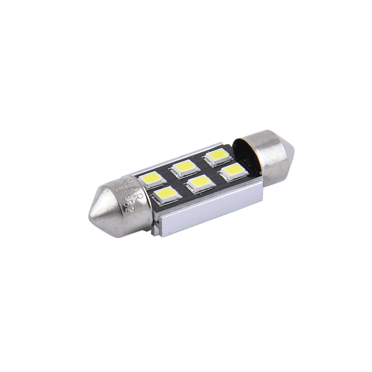 LED автолампа Solar 12V SV8.5 T11x36 6SMD white, 2шт SL1362 (SL1362) дивитися фото №3