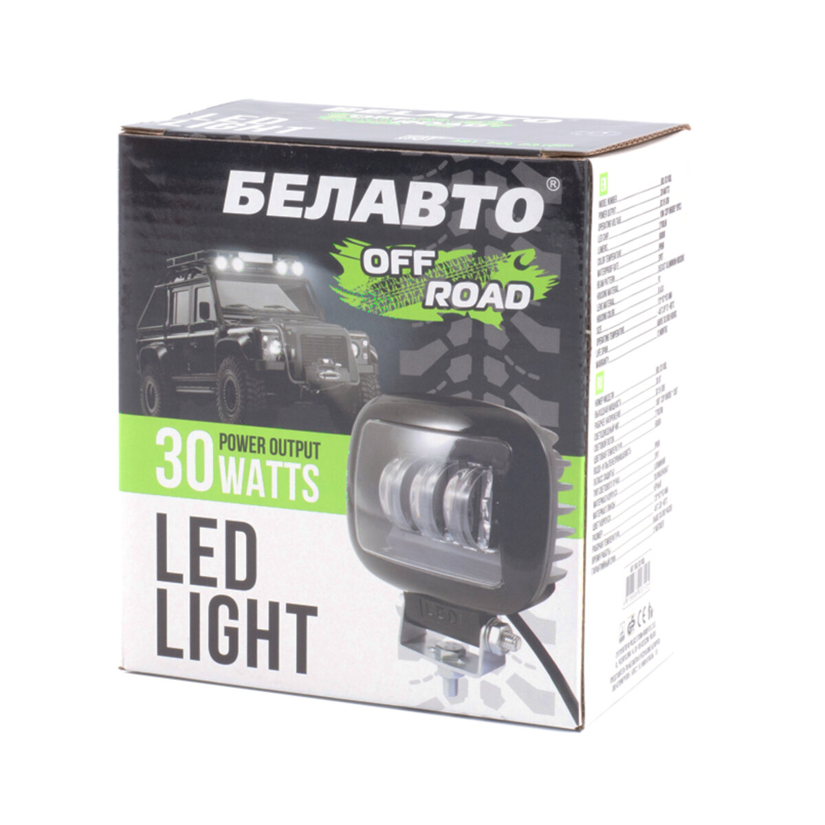 Автолампа світлодіодна BELAUTO CSP 1860DE LED (3*10w) (BOL0310QL) дивитися фото №2