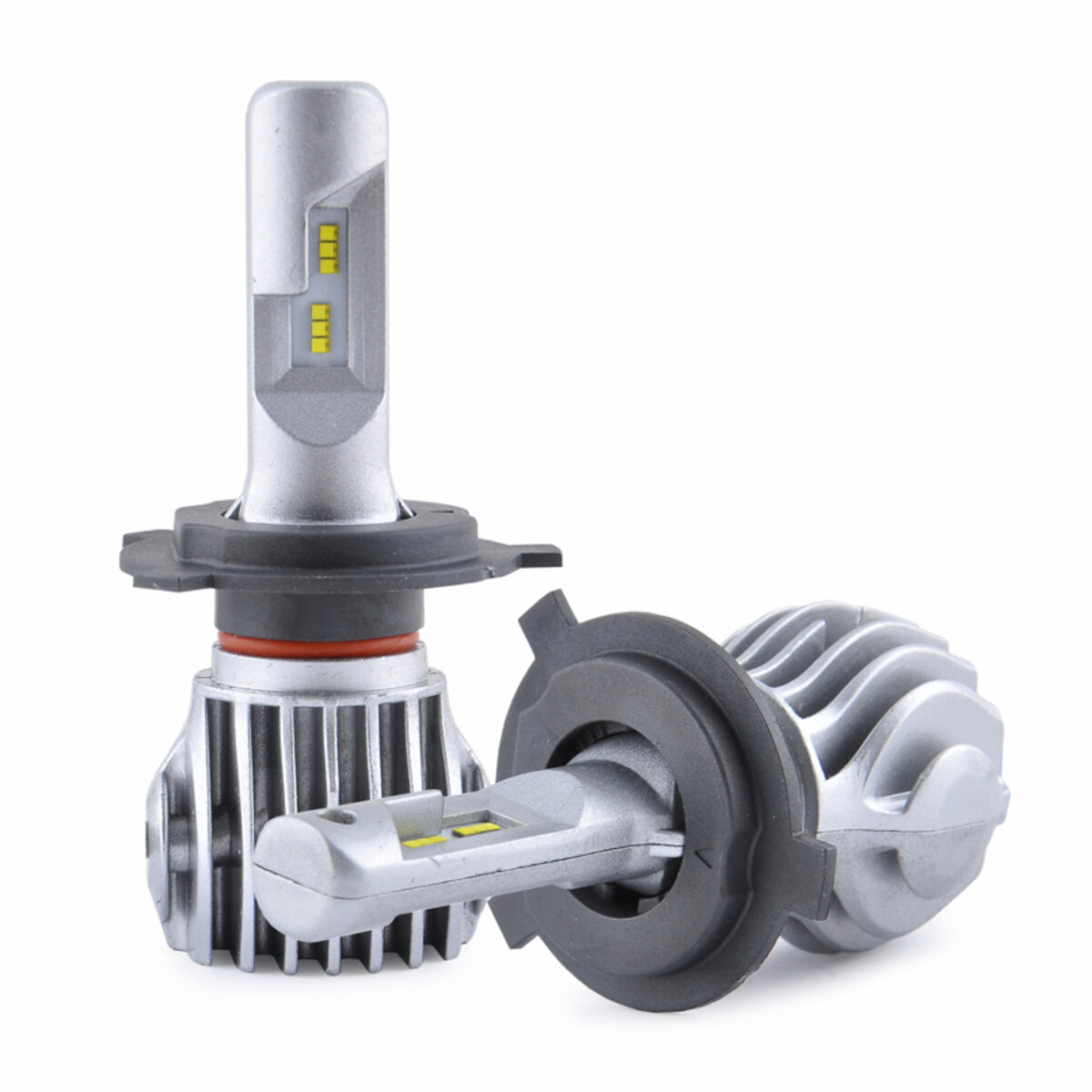 LED автолампа Solar H4 12/24V 6500K 6000Lm 40W Cree Chip (8604) дивитися фото №2