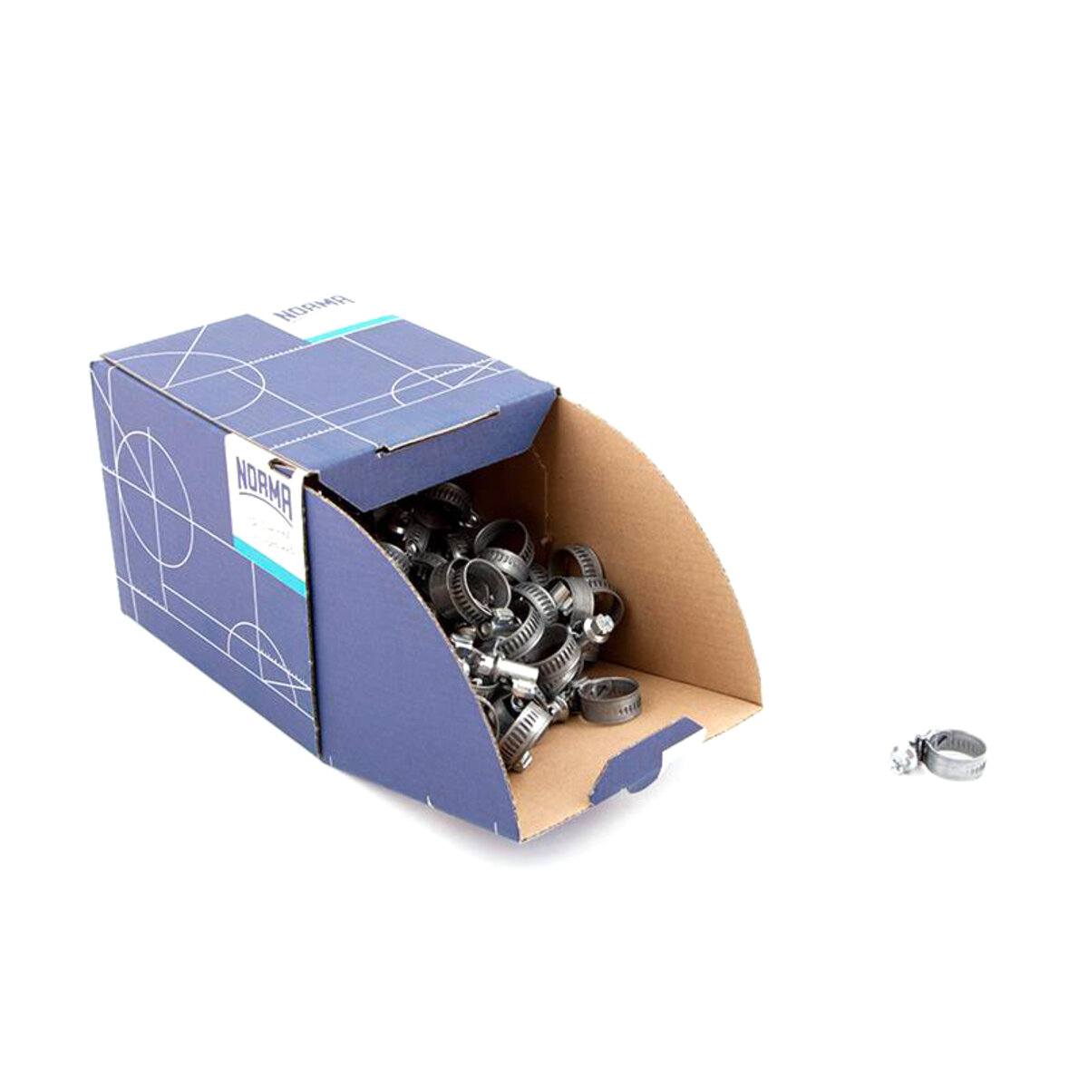 Хомути Norma 10-16/9 C7 W1, 100шт (0126 7565 013) дивитися фото №1