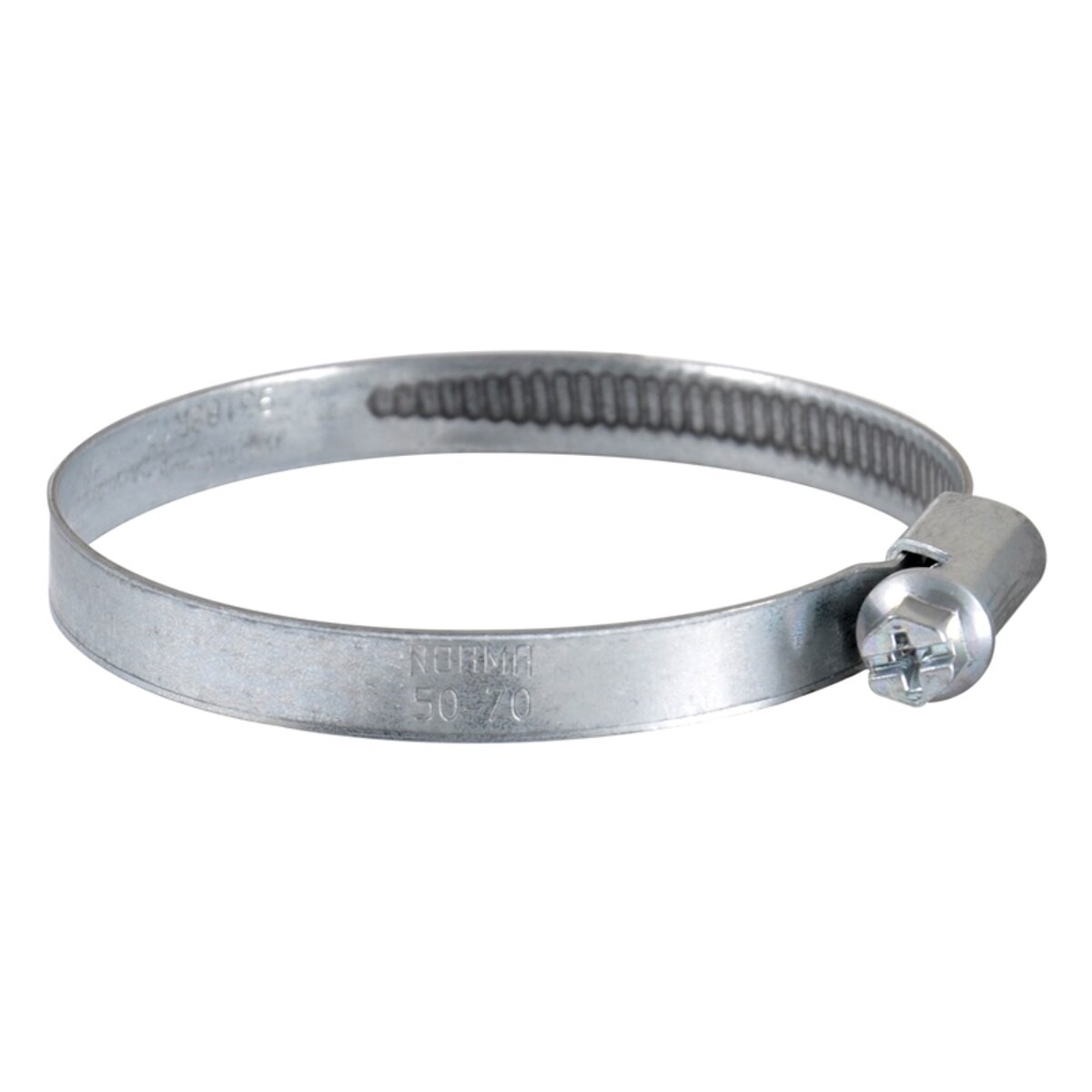 Хомути оцинковані Norma 50-70/9 C7 W1/I, 250шт (0126 6565 060) дивитися фото №1
