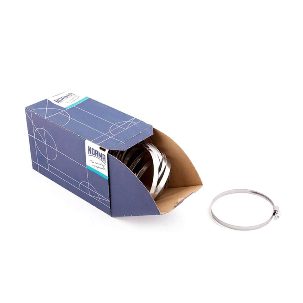 Хомути Norma 100-120/9 C7 W1/I, 100шт (0126 6565 110) дивитися фото №1