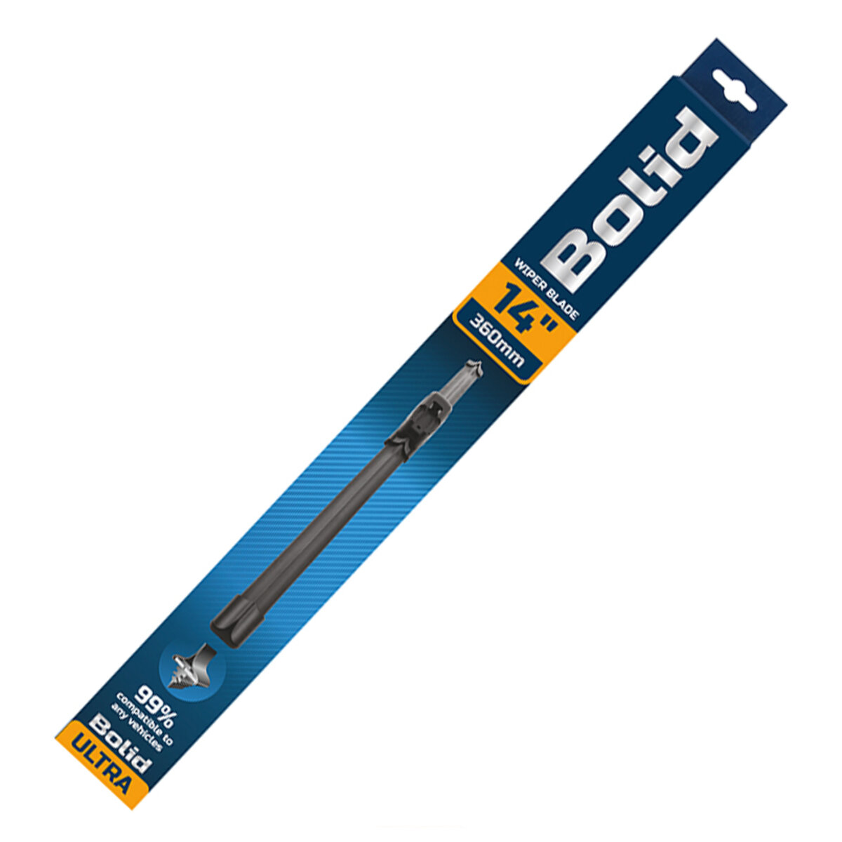 Безкаркасна щітка Bolid ULTRA 14/360мм (50360) дивитися фото №1