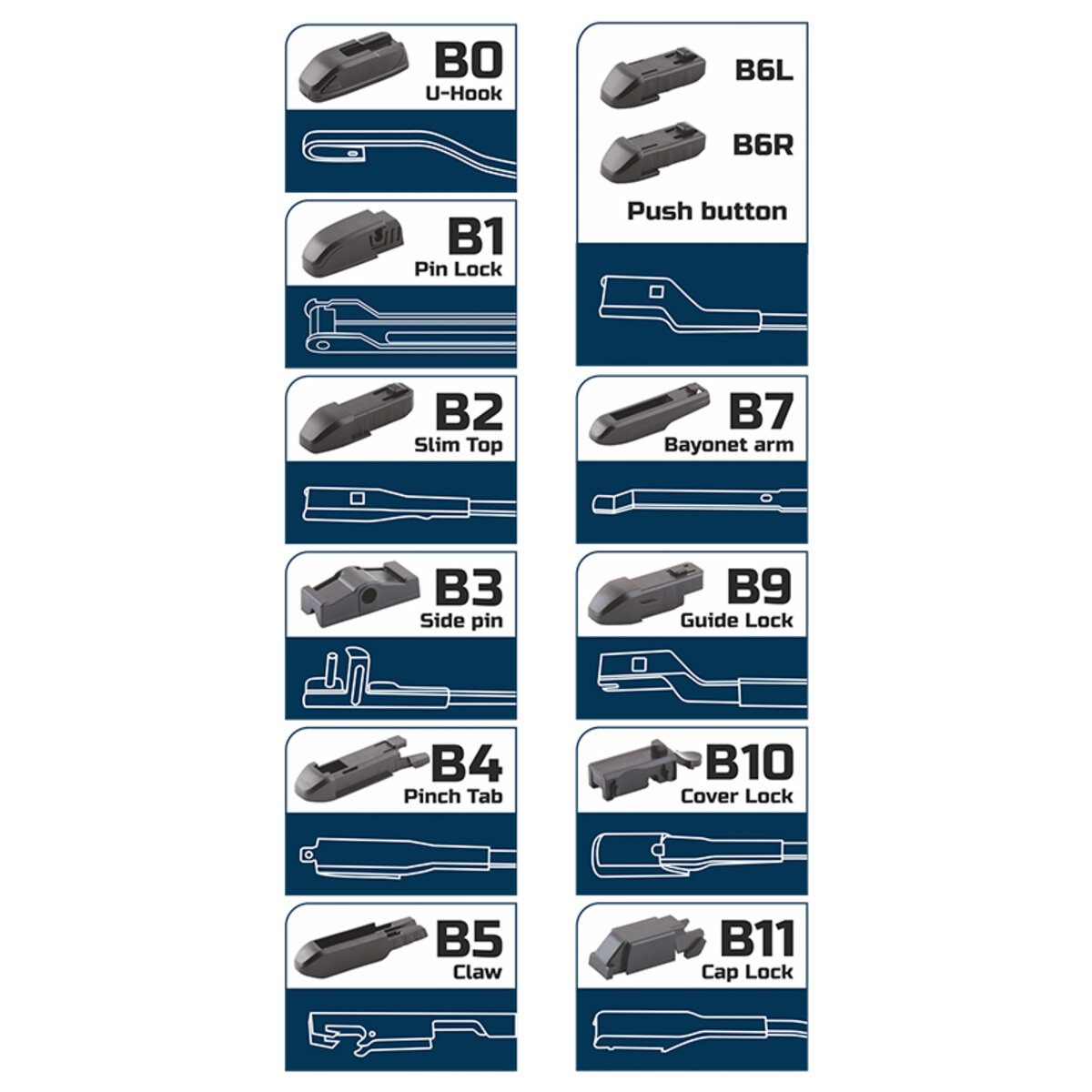 Безкаркасна щітка Bolid ULTRA 16/400мм (50400) дивитися фото №3