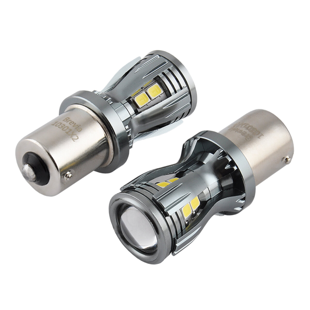 LED автолампа Brevia PowerPro P21W 350Lm 14x2835SMD 12/24V CANbus, 2шт (10301X2) дивитися фото №4