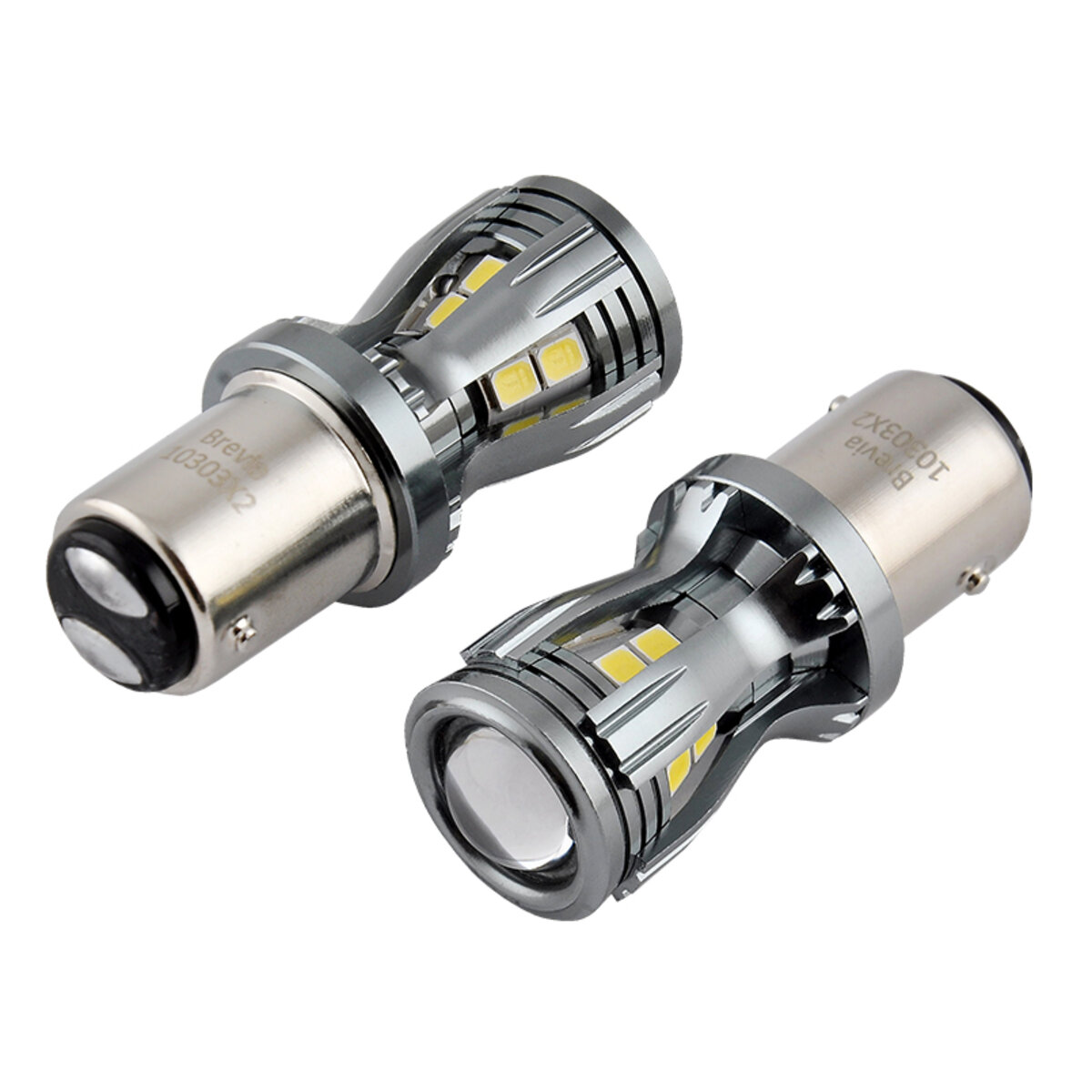 LED автолампа Brevia PowerPro P21/5W 350Lm 14x2835SMD 12/24V CANbus, 2шт (10303X2) дивитися фото №5