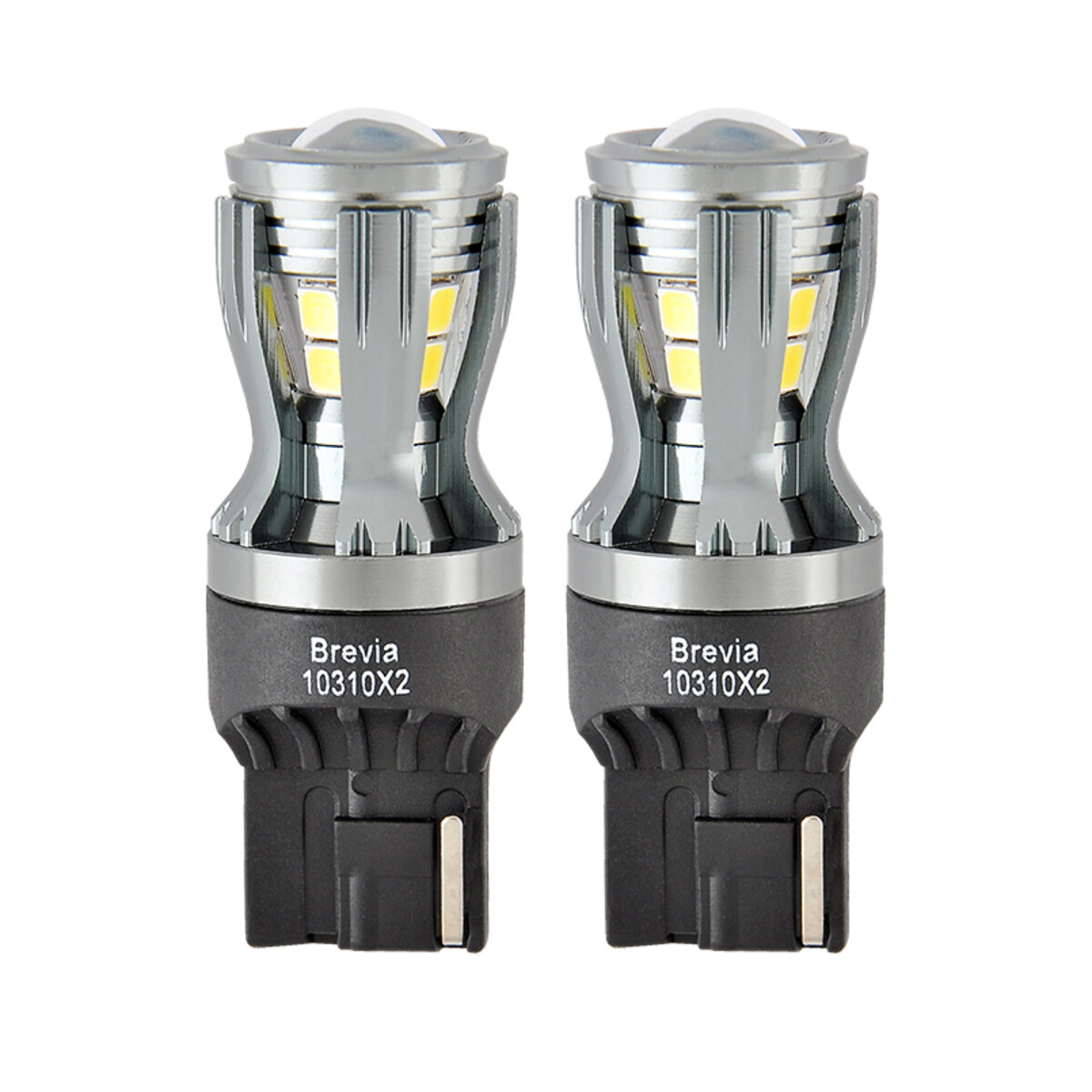 LED автолампа Brevia PowerPro W21W 350Lm 14x2835SMD 12/24V CANbus, 2шт (10310X2) дивитися фото №5