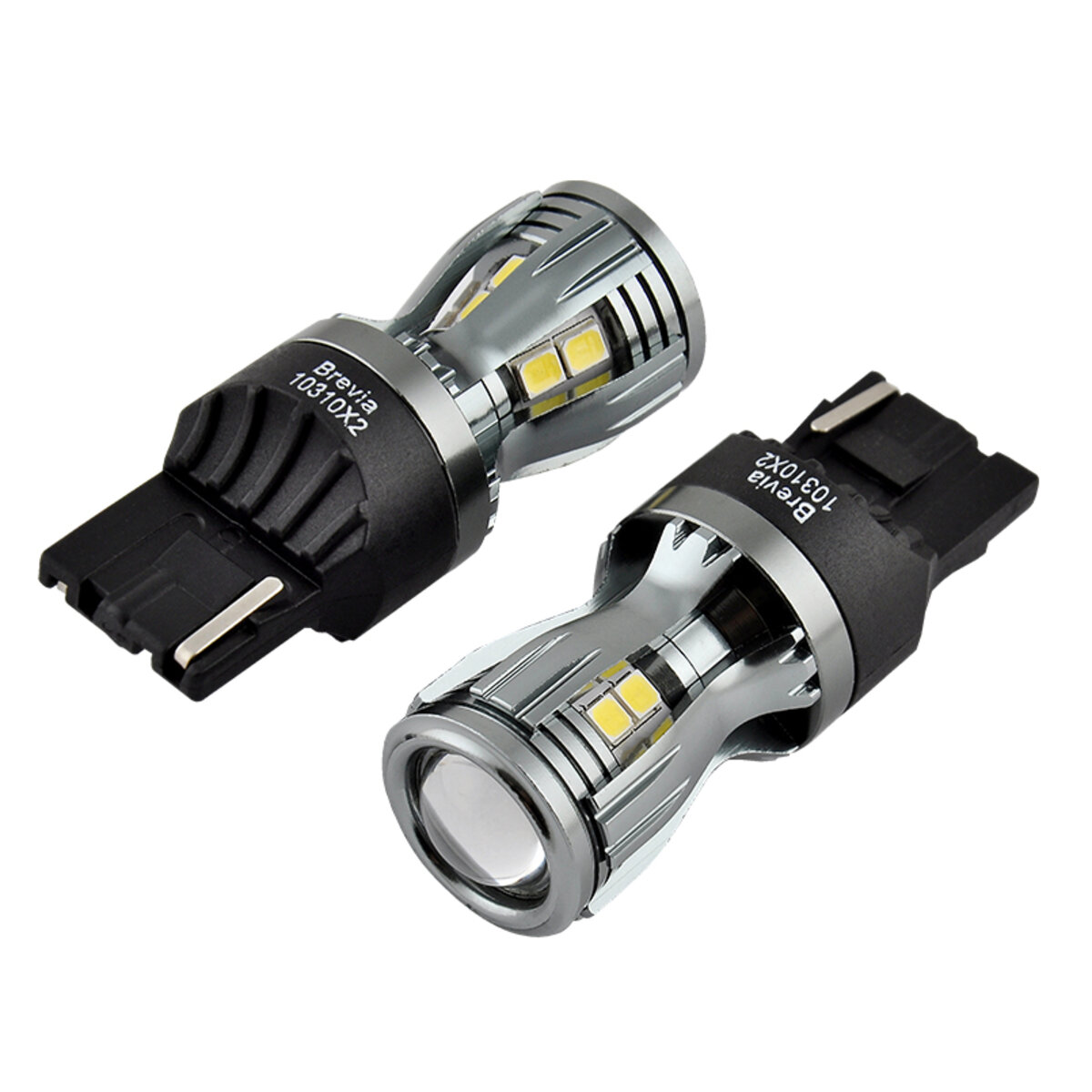 LED автолампа Brevia PowerPro W21W 350Lm 14x2835SMD 12/24V CANbus, 2шт (10310X2) дивитися фото №4