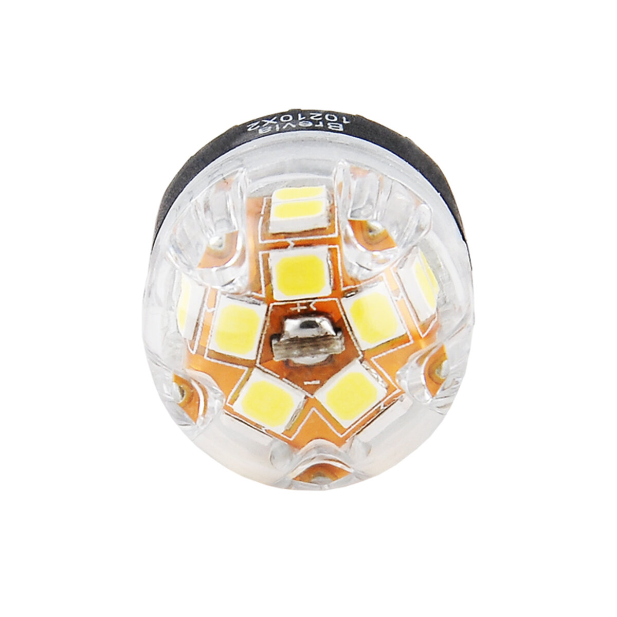 LED автолампа Brevia S-Power W21W 330Lm 15x2835SMD 12/24V CANbus, 2шт (10210X2) дивитися фото №4