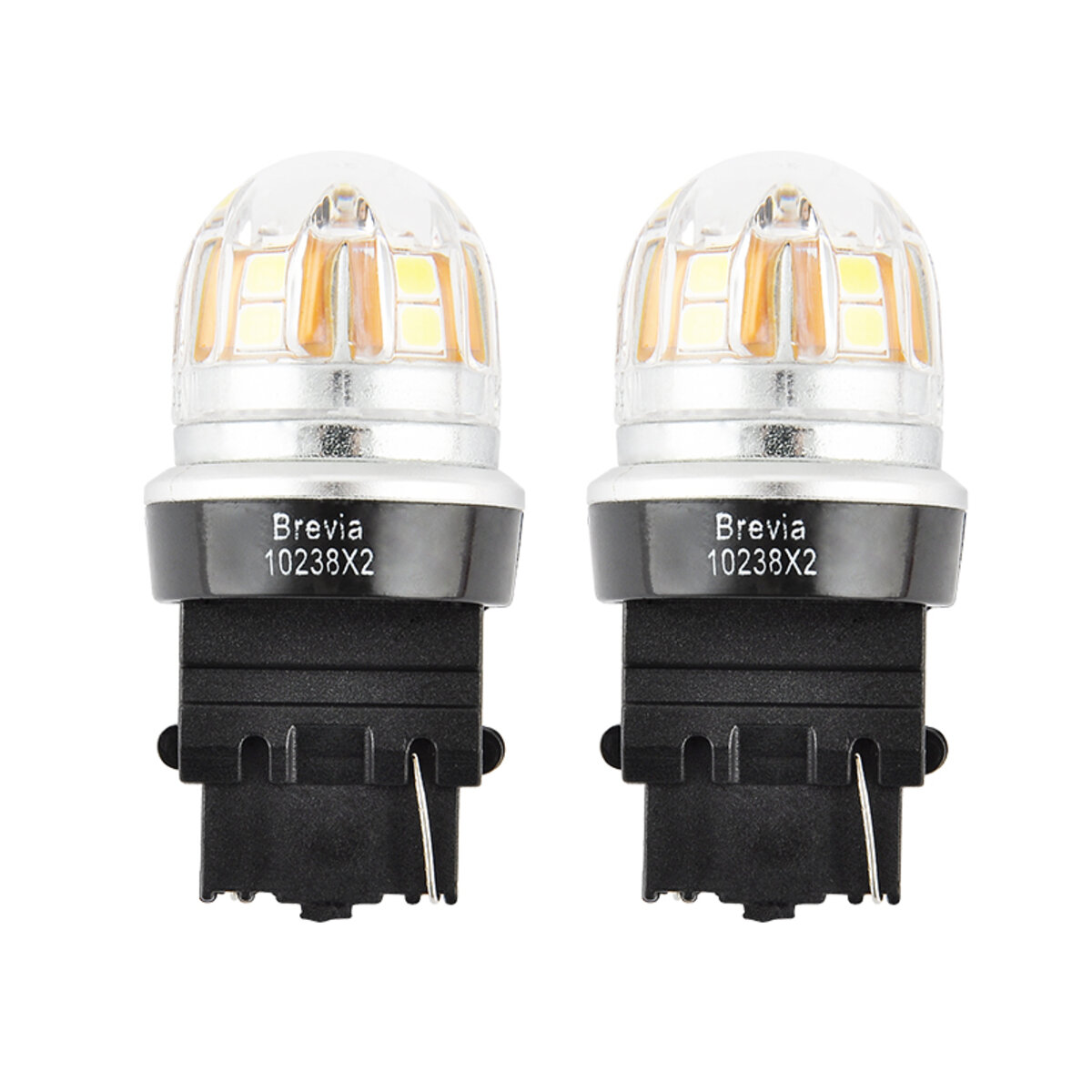 LED автолампа Brevia S-Power P27W (3156) 330Lm 15x2835SMD 12/24V CANbus, 2шт (10238X2) смотреть фото №3