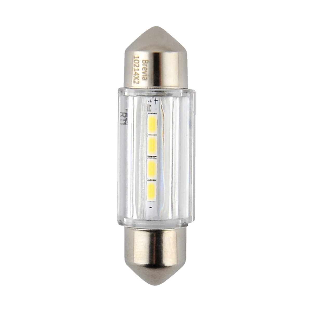 LED автолампа Brevia S-Power C5W (C10W) T11x36 180Lm 4x2835SMD 12V CANbus, 2шт (10214X2) дивитися фото №2
