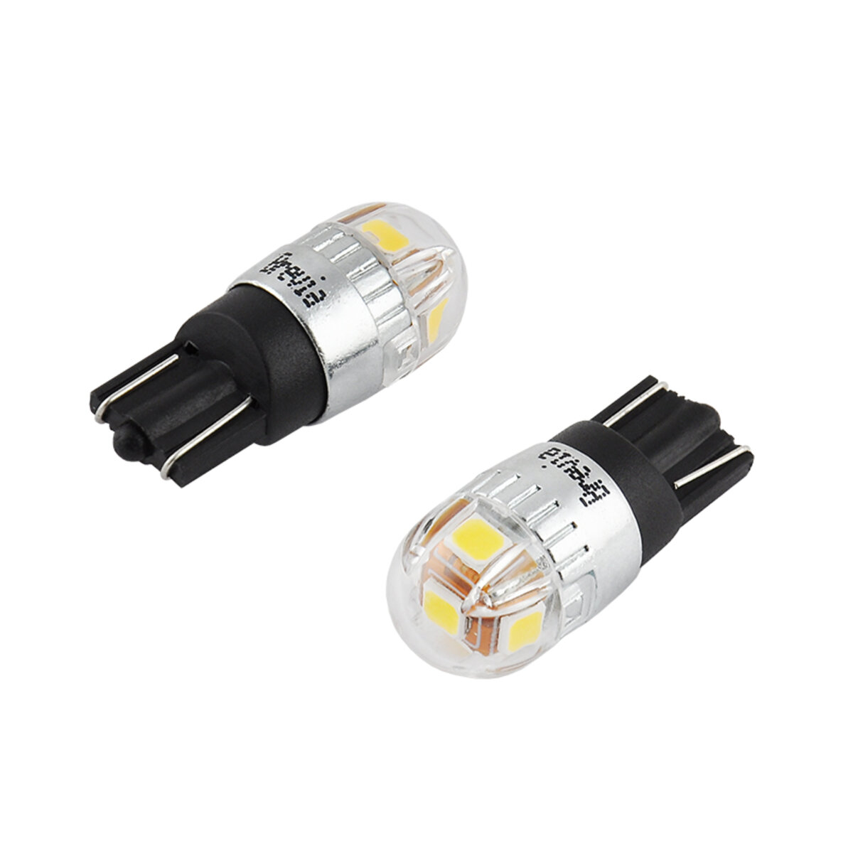 LED автолампа Brevia S-Power W5W 150Lm 5x2835SMD 12/24V CANbus, 2шт (10208X2) дивитися фото №5