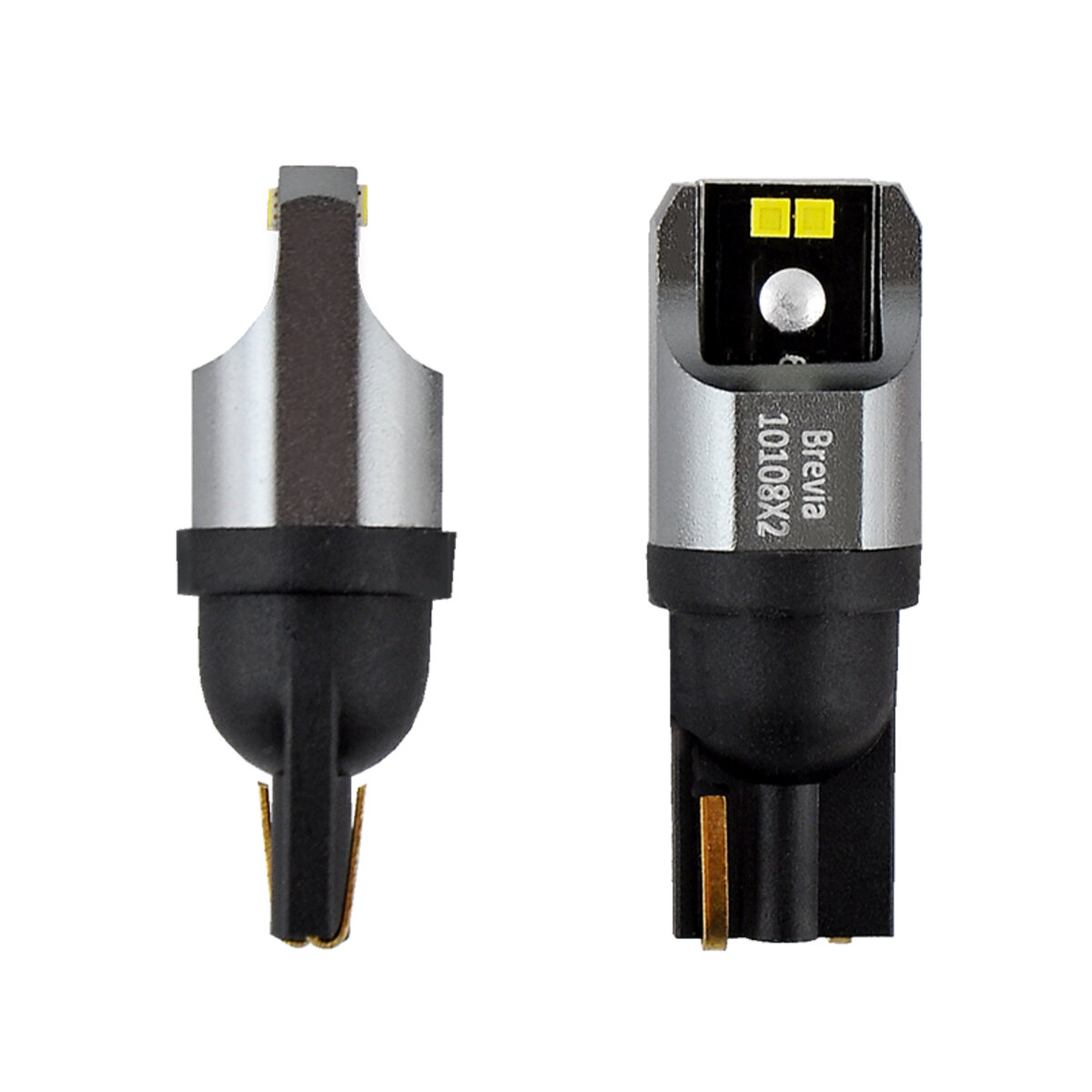 LED автолампа Brevia Power W5W 150Lm 4x1616SMD 12/24V CANbus, 2шт (10108X2) дивитися фото №4