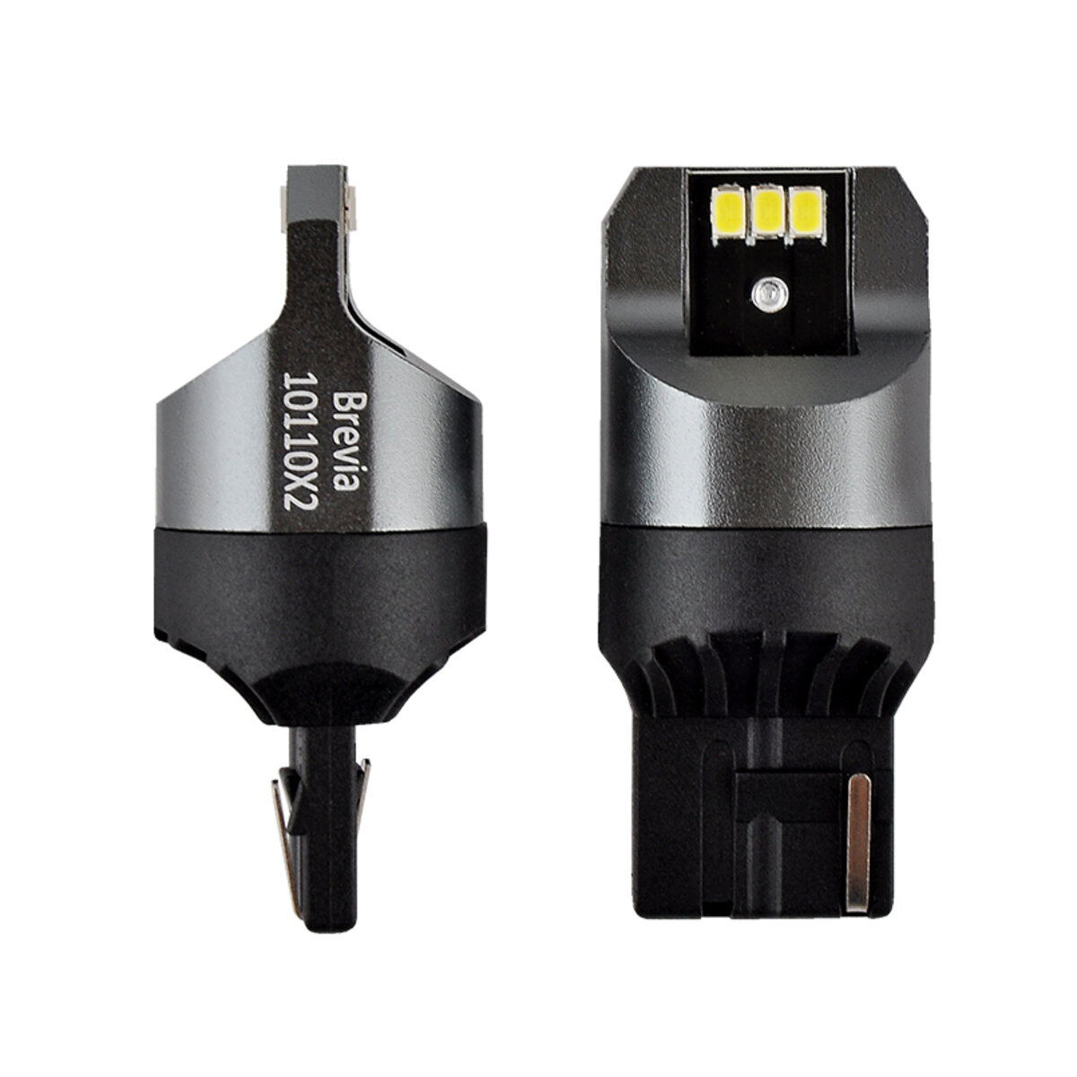 LED автолампа Brevia Power W21W 330Lm 6x3020SMD 12/24V CANbus, 2шт (10110X2) дивитися фото №4