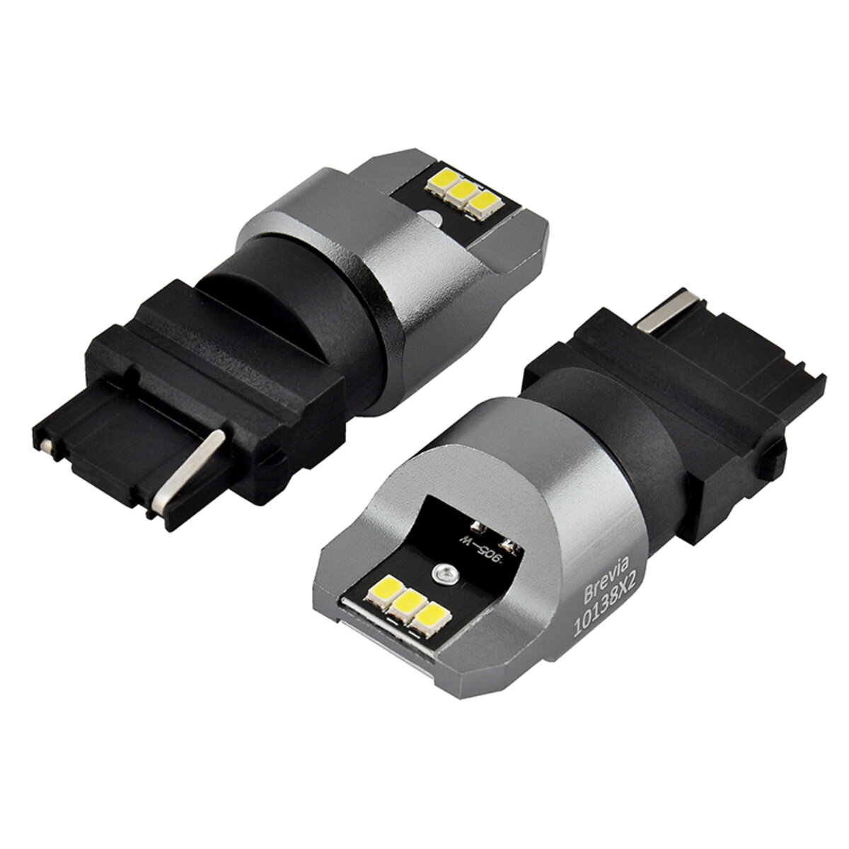LED автолампа Brevia Power P27W (3156) 330Lm 6x3020SMD 12/24V CANbus, 2шт (10138X2) смотреть фото №3