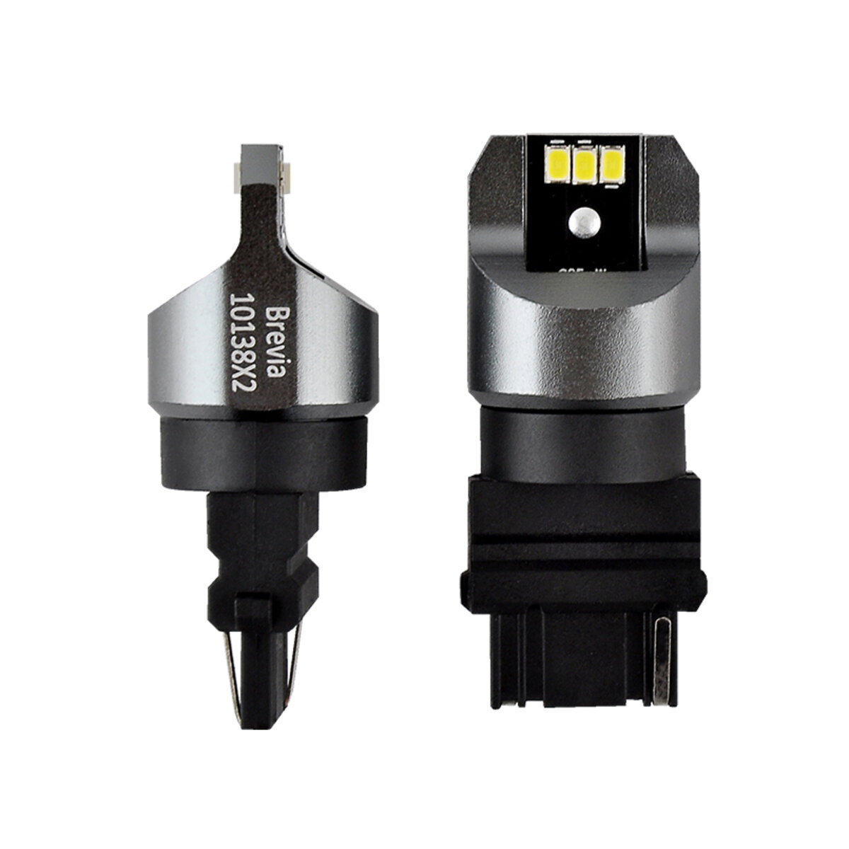 LED автолампа Brevia Power P27W (3156) 330Lm 6x3020SMD 12/24V CANbus, 2шт (10138X2) смотреть фото №4