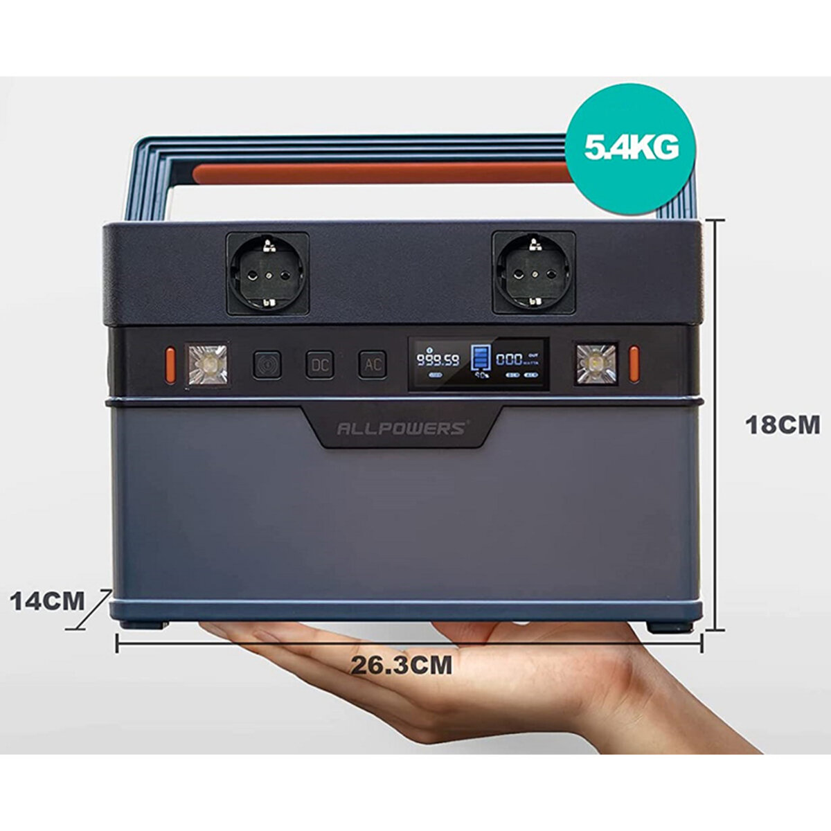 Портативна зарядна станція ALLPOWERS S700 (AP-SS-007 (S700)) дивитися фото №2