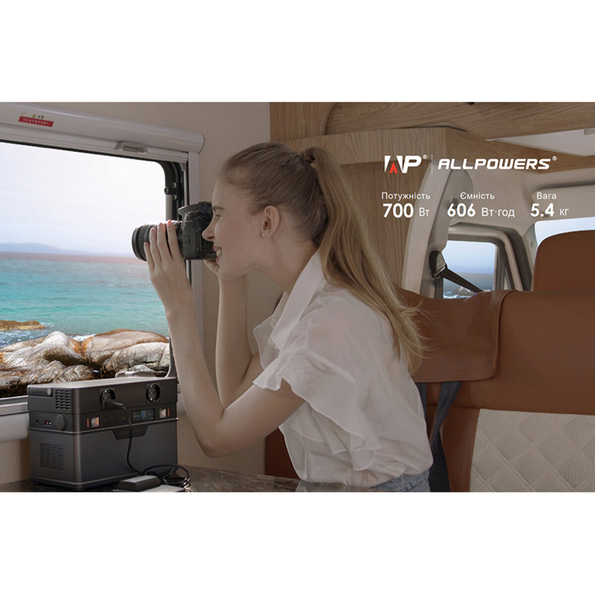 Портативна зарядна станція ALLPOWERS S700 (AP-SS-007 (S700)) дивитися фото №3