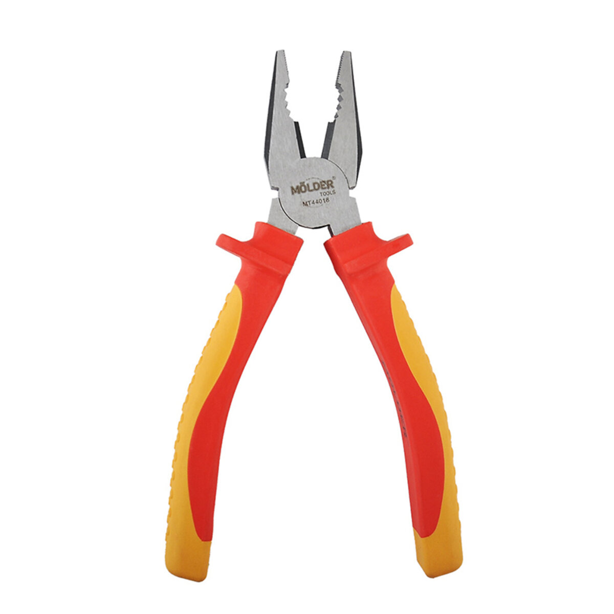 Плоскогубці Molder комбіновані діелекричні 60Cr-V 180мм, VDE 1000В (MT44018) дивитися фото №2