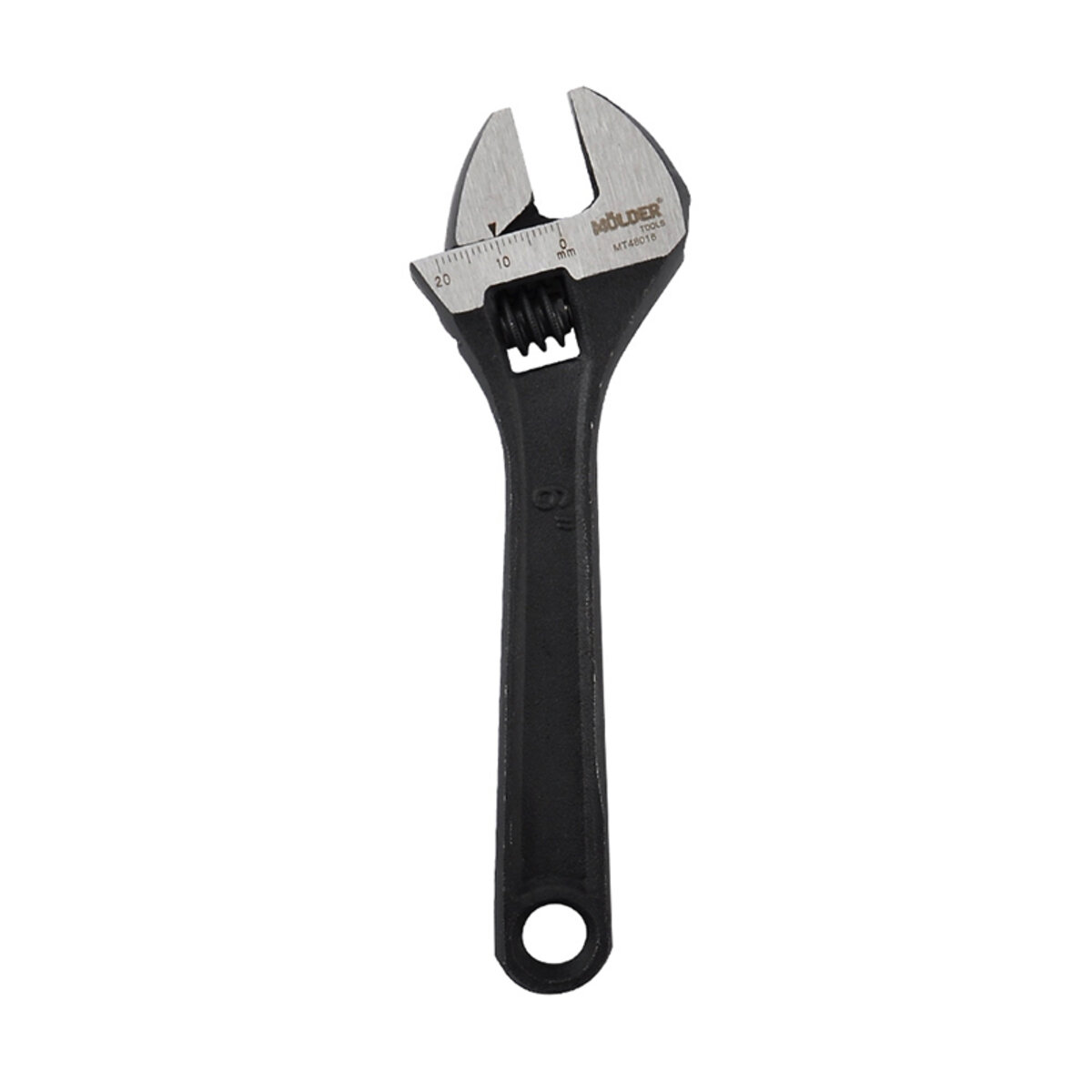 Ключ разводной Molder усиленный Cr-V 160мм, макс.диаметр 19мм (MT48016) смотреть фото №2