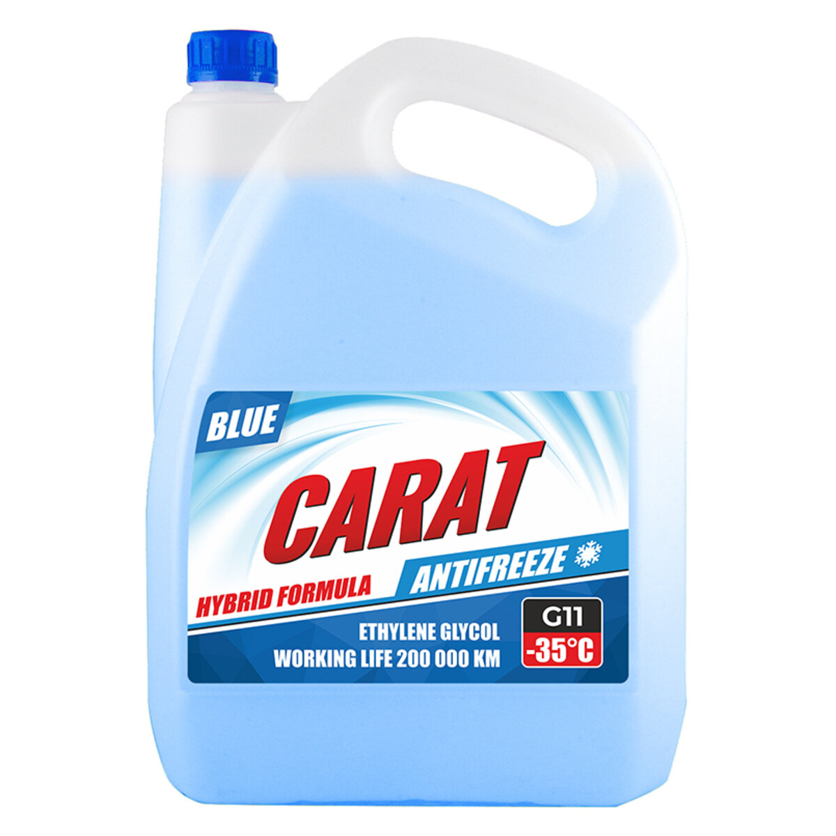 Антифриз CARAT G11 BLUE (синій) 9кг (KR82431) дивитися фото №1
