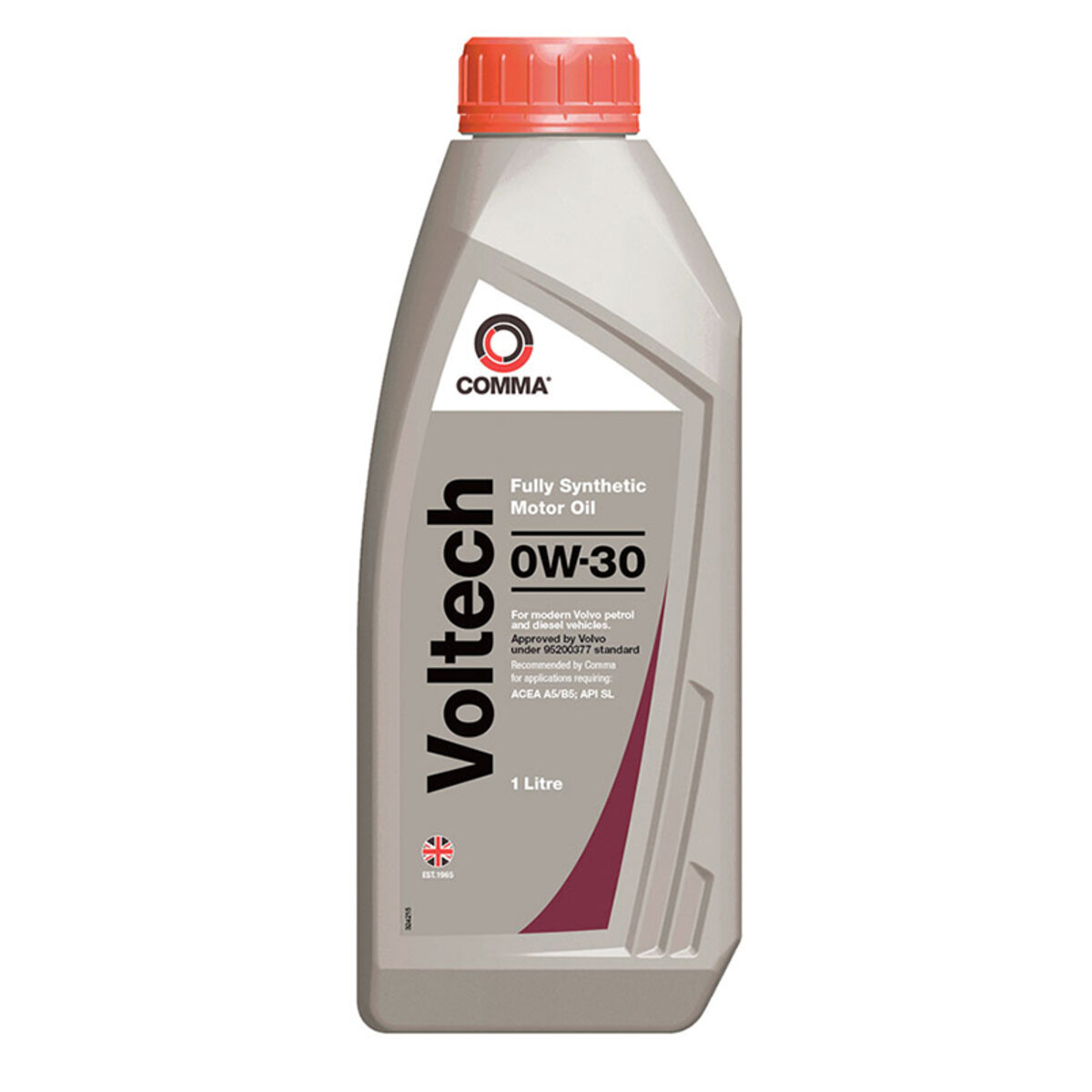 Моторне масло Comma VOLTECH 0W-30 1л (VTC1L) дивитися фото №1