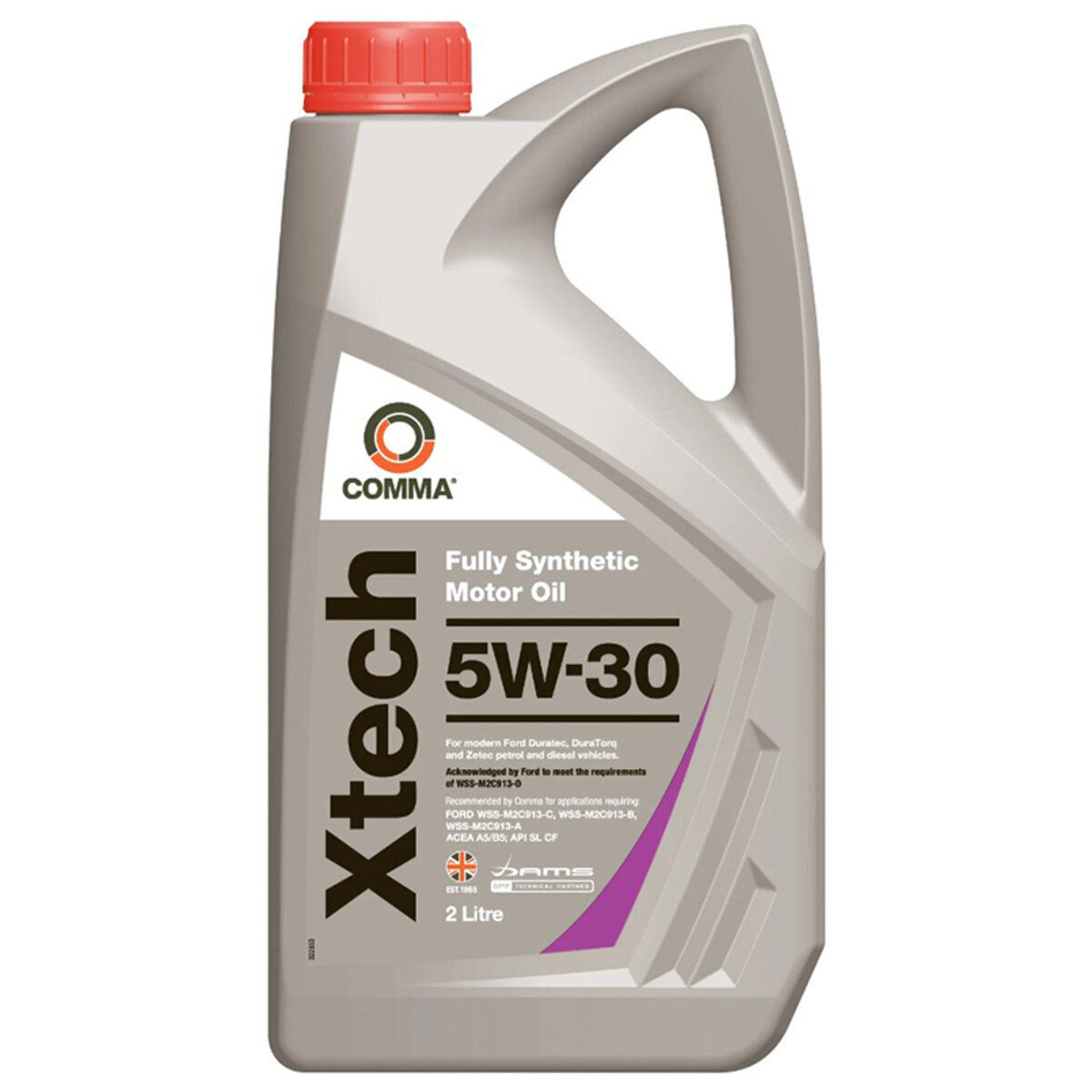 Моторне масло Comma XTECH 5W-30 2л (XTC2L) дивитися фото №1