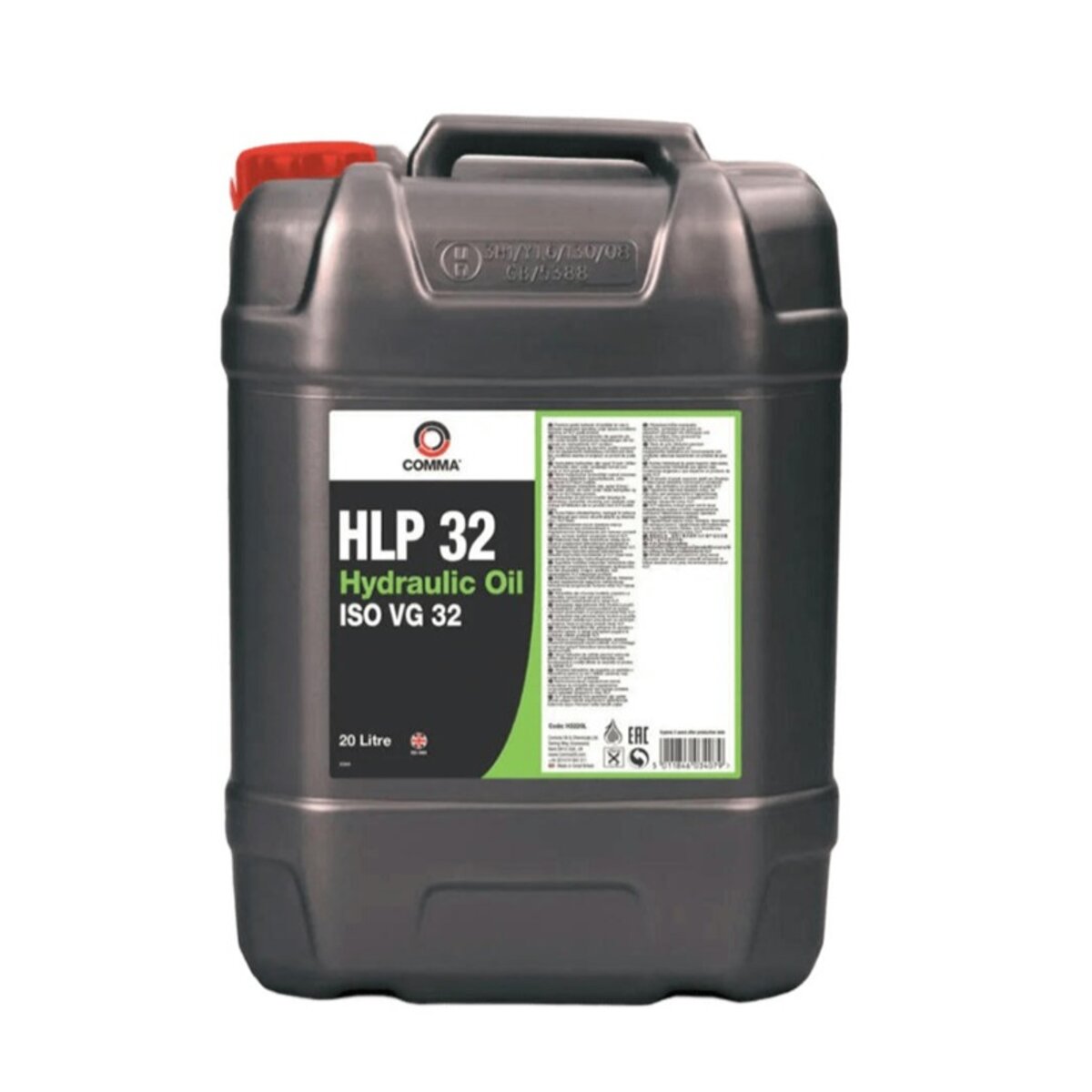 Гідравлічна рідина Comma HLP 32 HYDRAULIC OIL 20л (H3220L) дивитися фото №1