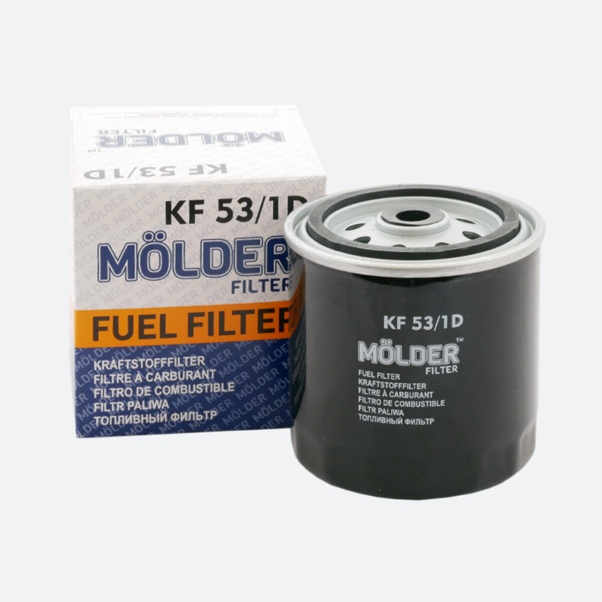 Фільтр паливний Molder Filter KF 53/1D (WF8048, KC63/1D, WK8173X) (KF53/1D) дивитися фото №1