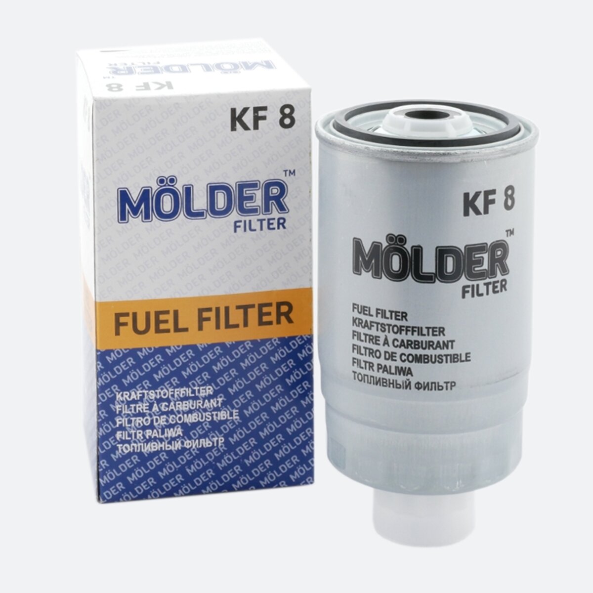 Фільтр паливний Molder Filter KF 8 (WF8042, KC18, W8422) (KF8) дивитися фото №1