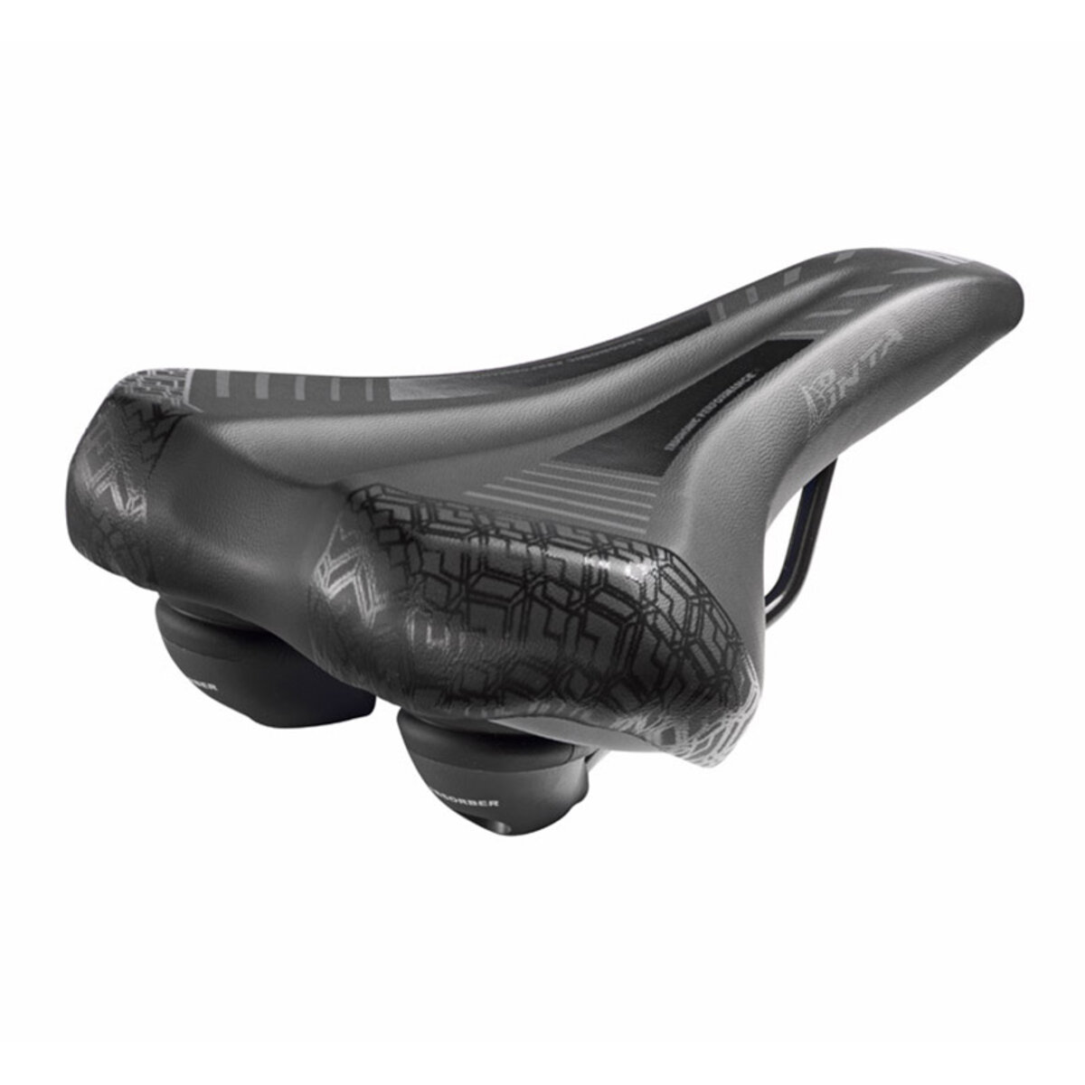 Сідло велосипедне Selle Monte Grappa Pinta Plus, чорне (SMG-64059) дивитися фото №1