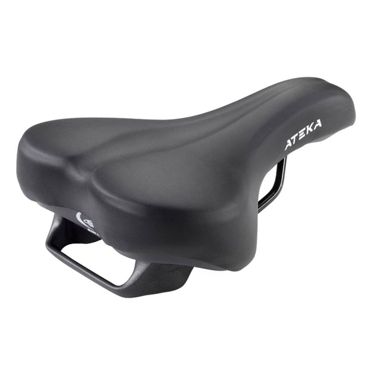 Сідло велосипедне Selle Monte Grappa Ateka, чорне (SMG-61003) дивитися фото №1