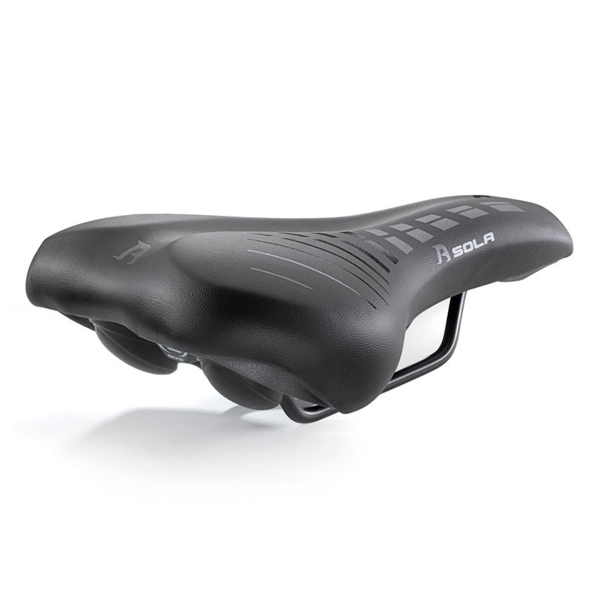 Сідло велосипедне Selle Monte Grappa Asola, чорне (SMG-62000) дивитися фото №1