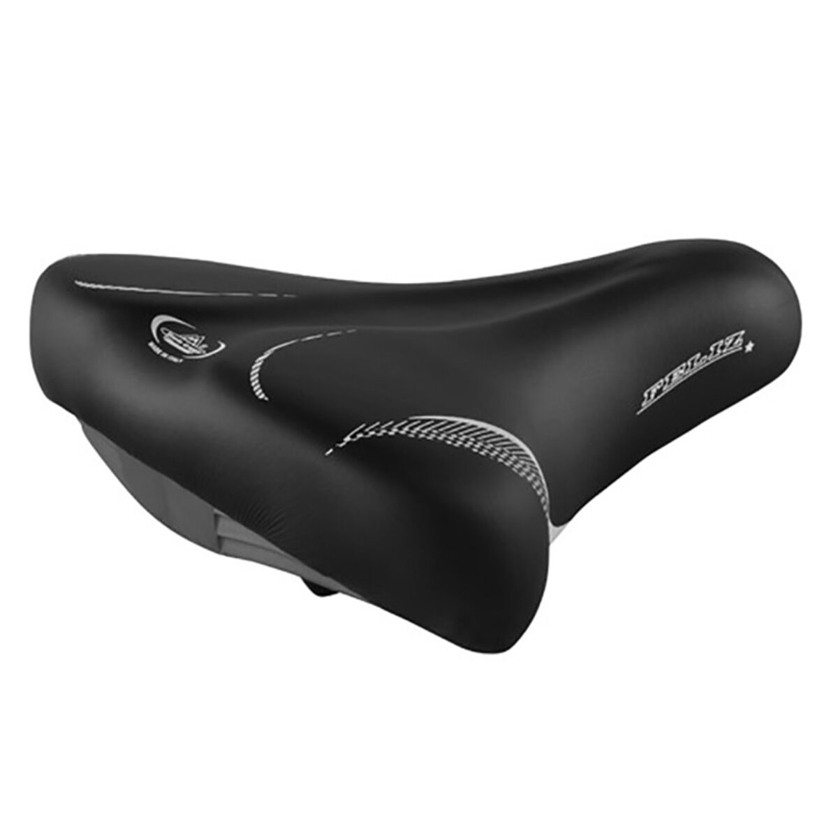 Сідло велосипедне Selle Monte Grappa Feliz, чорне (SMG-16102) дивитися фото №1