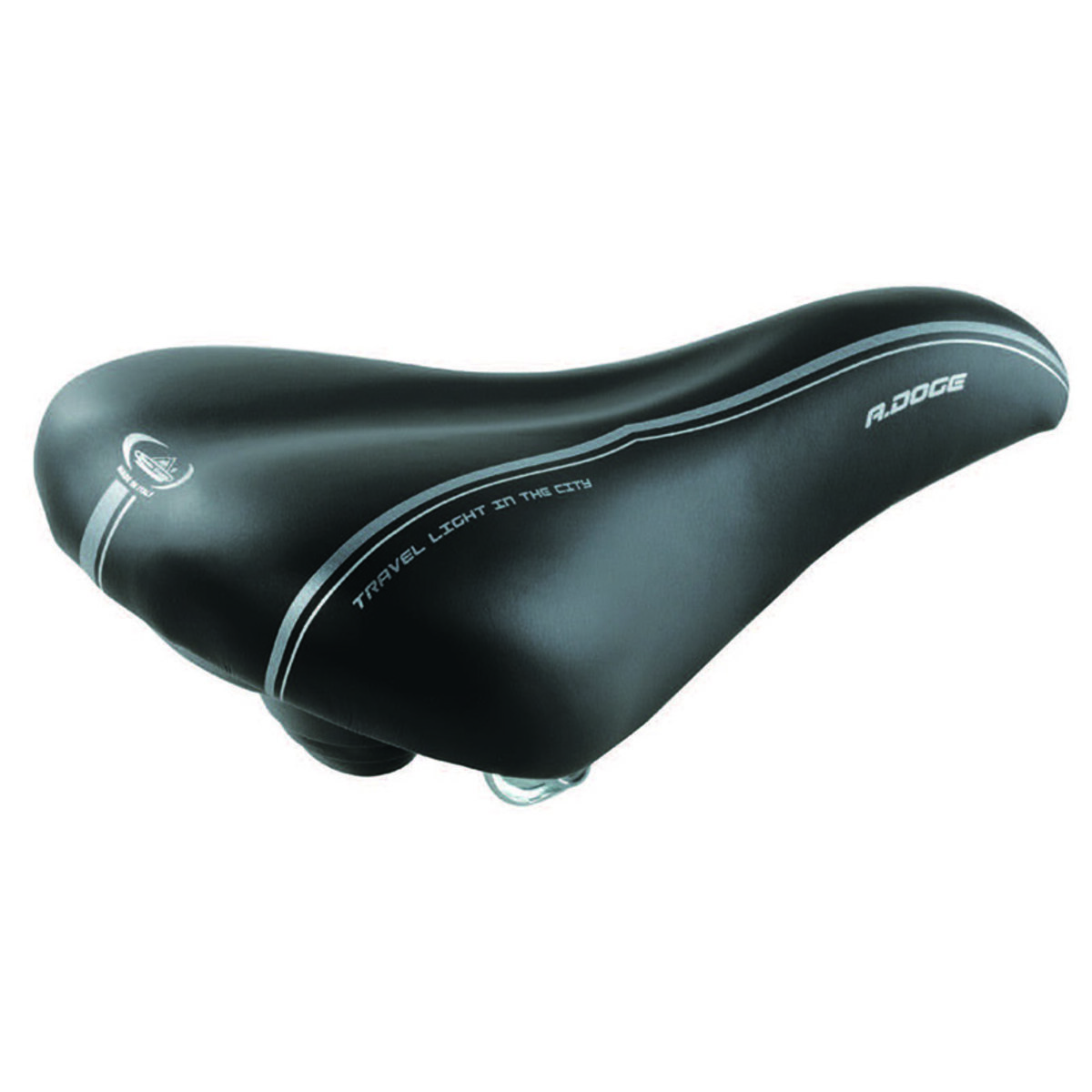 Сідло велосипедне Selle Monte Grappa Doge, чорне (SMG-21007) дивитися фото №1