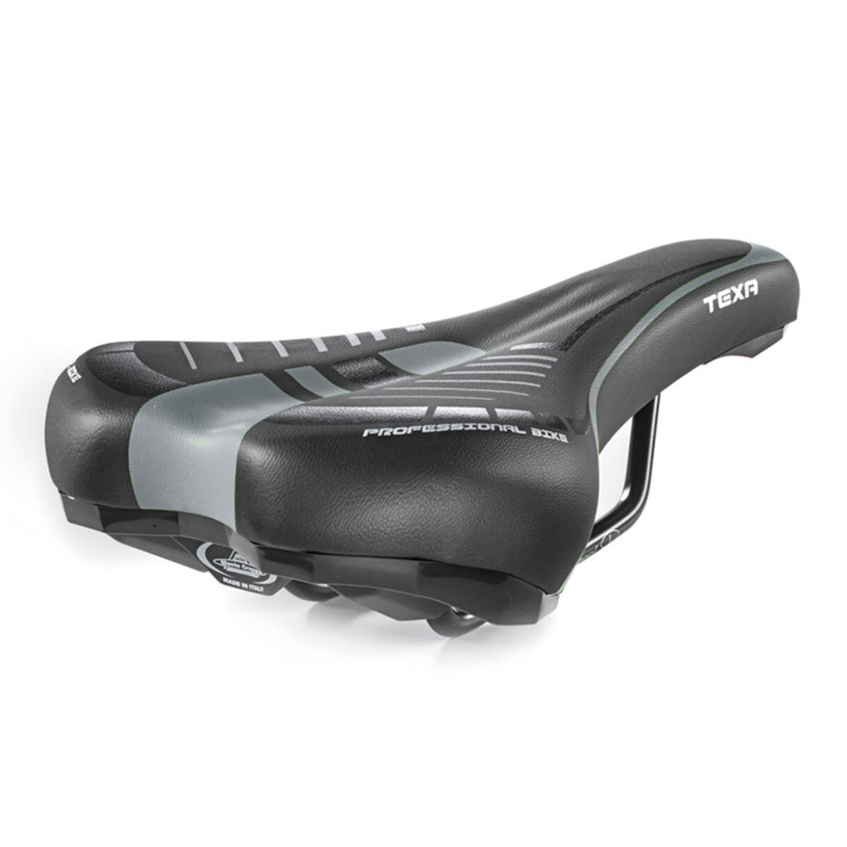 Сідло велосипедне Selle Monte Grappa Texa, чорне (SMG-33000) дивитися фото №1