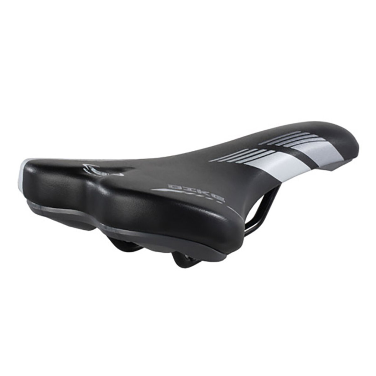 Сідло велосипедне Selle Monte Grappa Dike, чорно-сіре (SMG-30228) дивитися фото №1