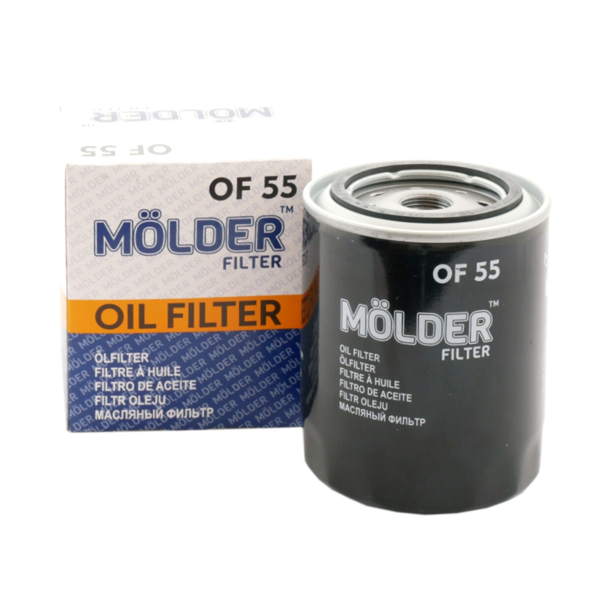 Фильтр масляный Molder Filter OF 55 (WL7088, OC65, W93011) (OF55) смотреть фото №1